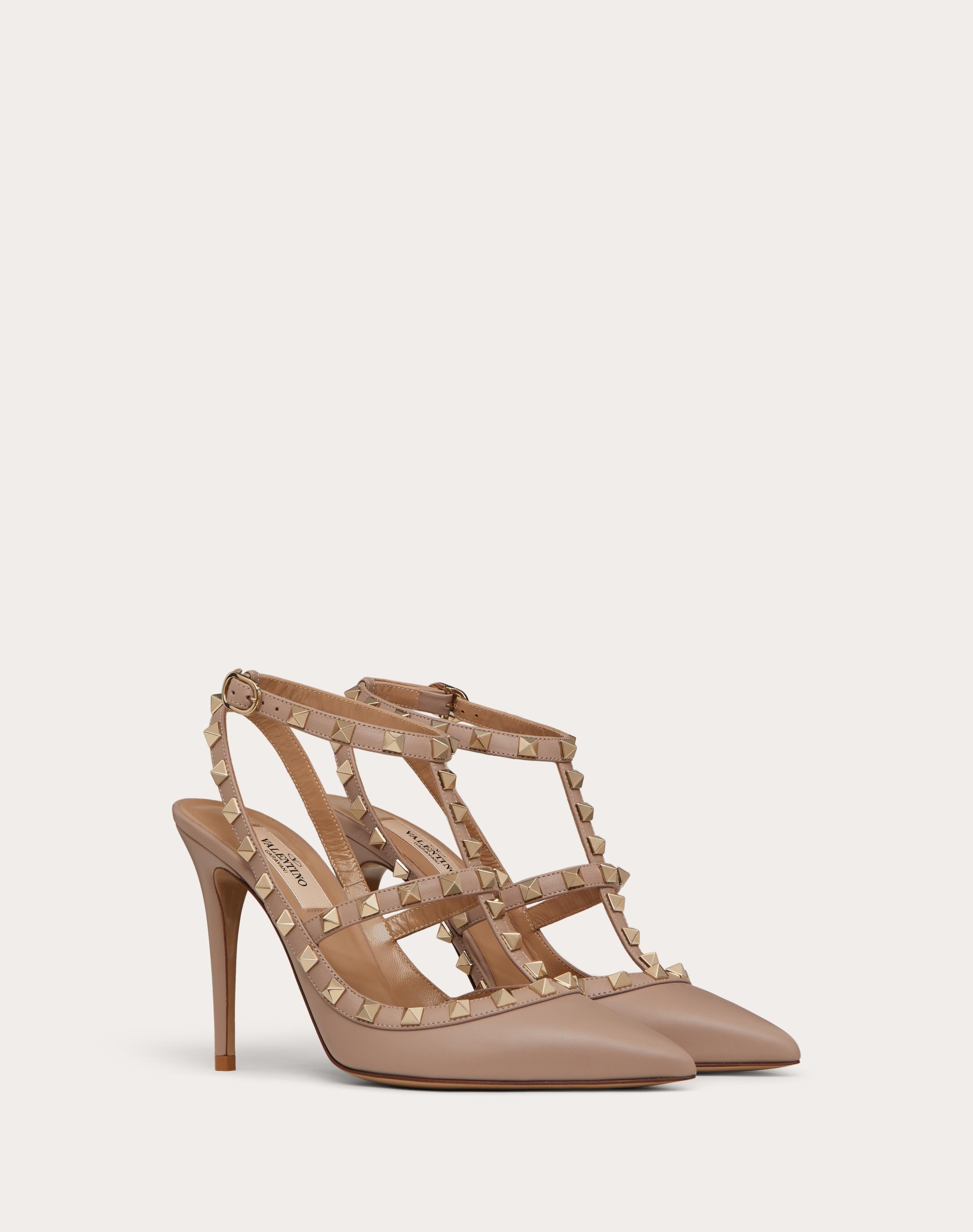 ROCKSTUD ANKLE STRAP PUMP 100 MM - 2