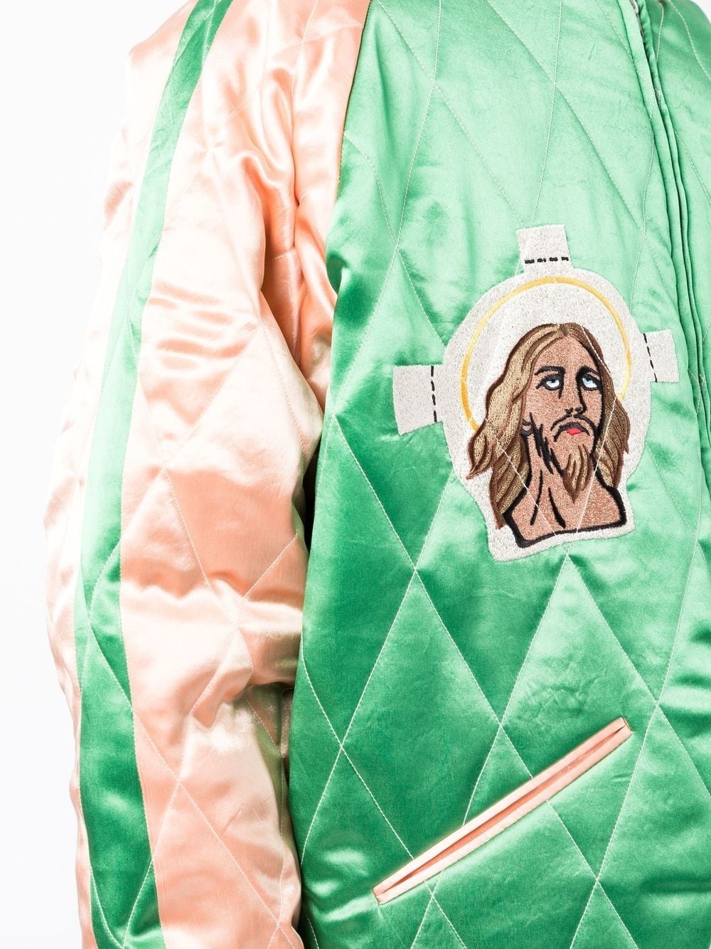 quilted bomber jacket - 8