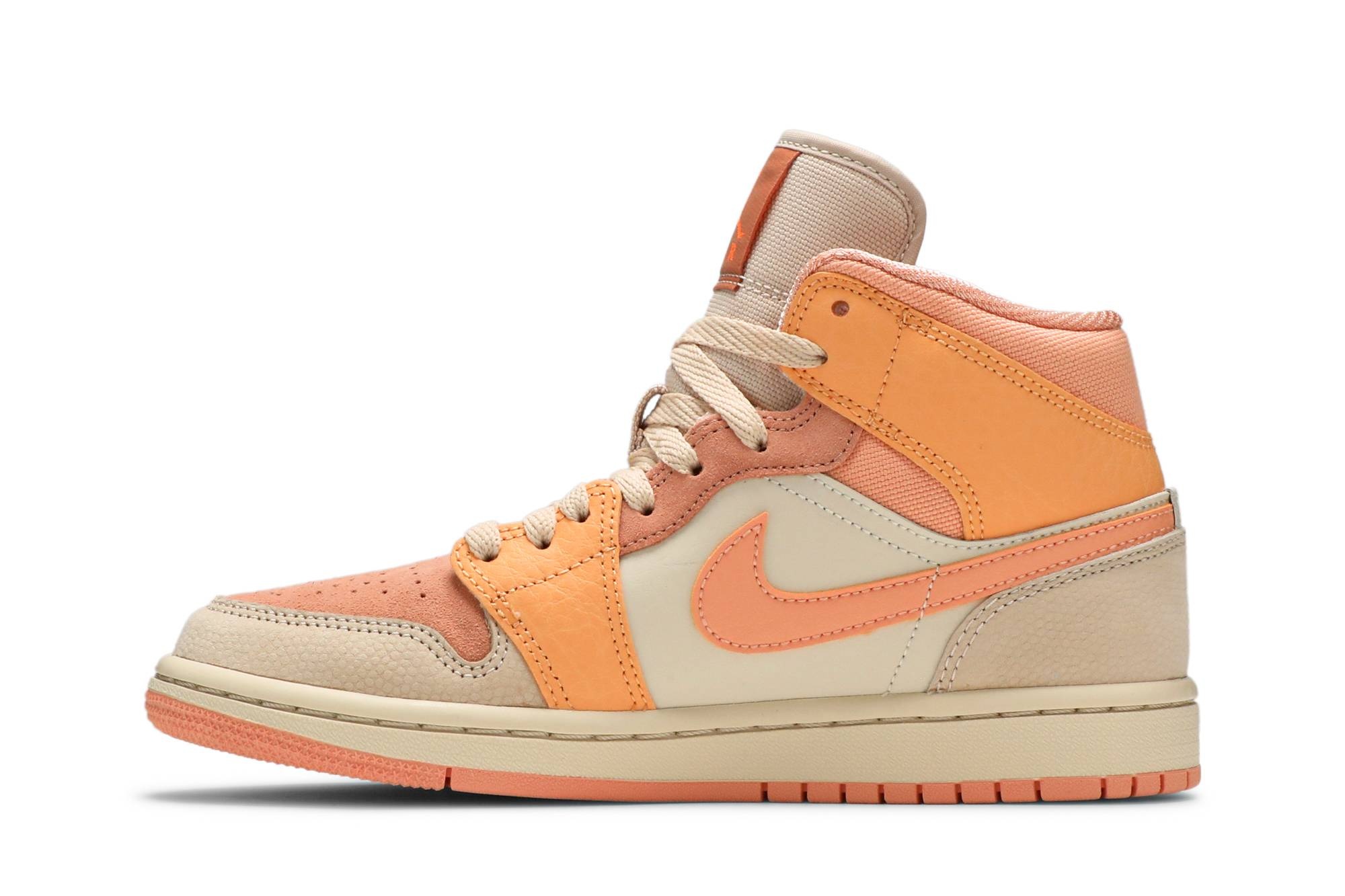 Wmns Air Jordan 1 Mid 'Apricot' - 3