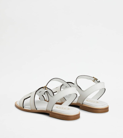 Tod's SAND.CUOIO 70K MAX CATENA PELLE CUC - WHITE outlook