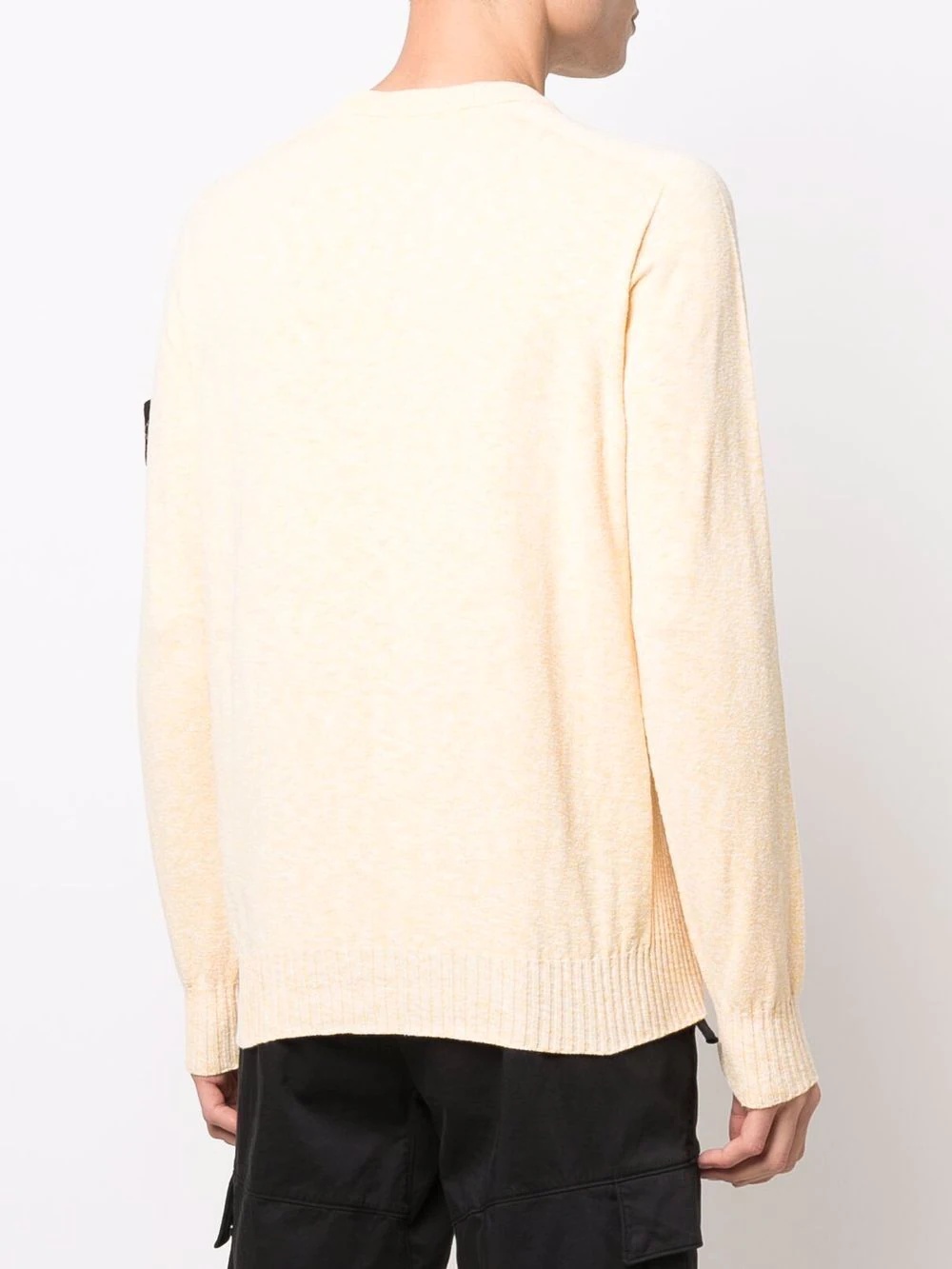 logo-patch long sleeved jumper - 4