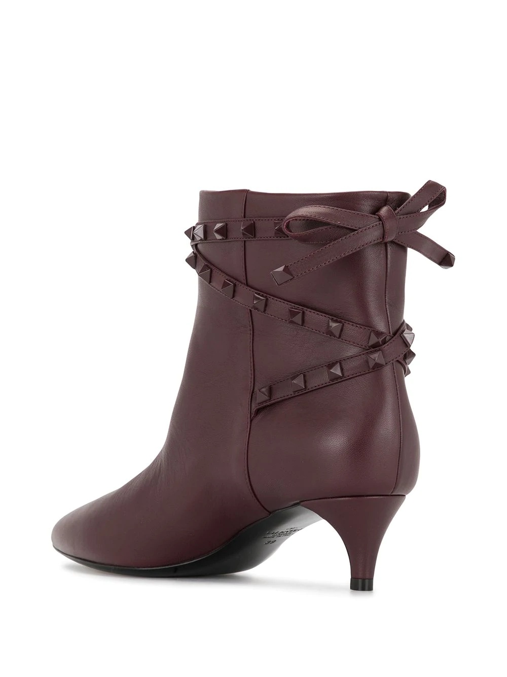 Rockstud ankle boots - 3