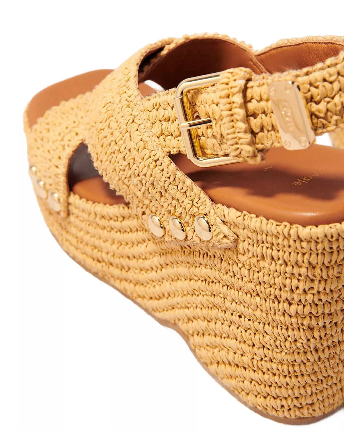 Women's Crisscross Platform Sandals - 3
