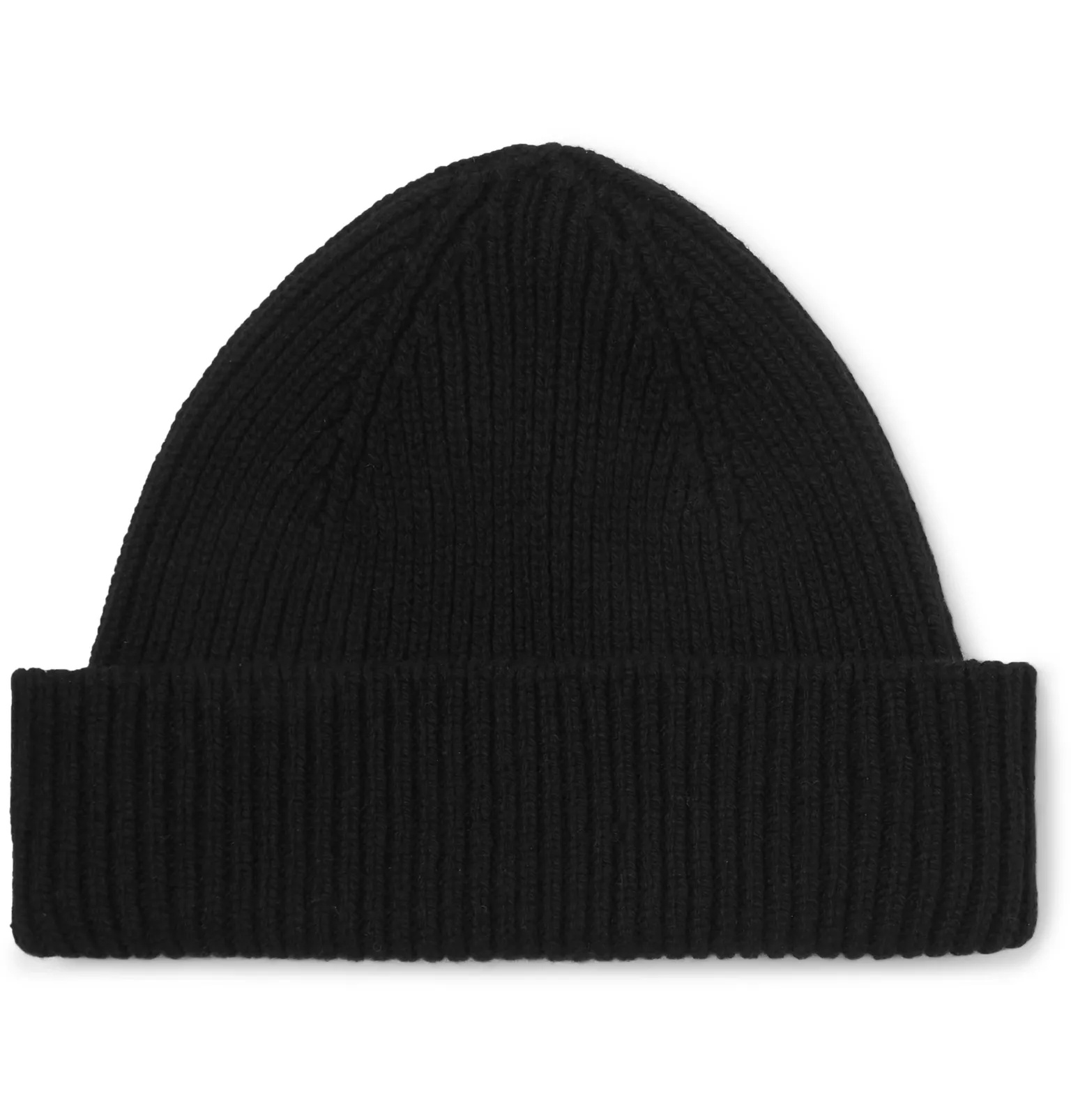 Ribbed Cashmere and Wool-Blend Beanie - 4