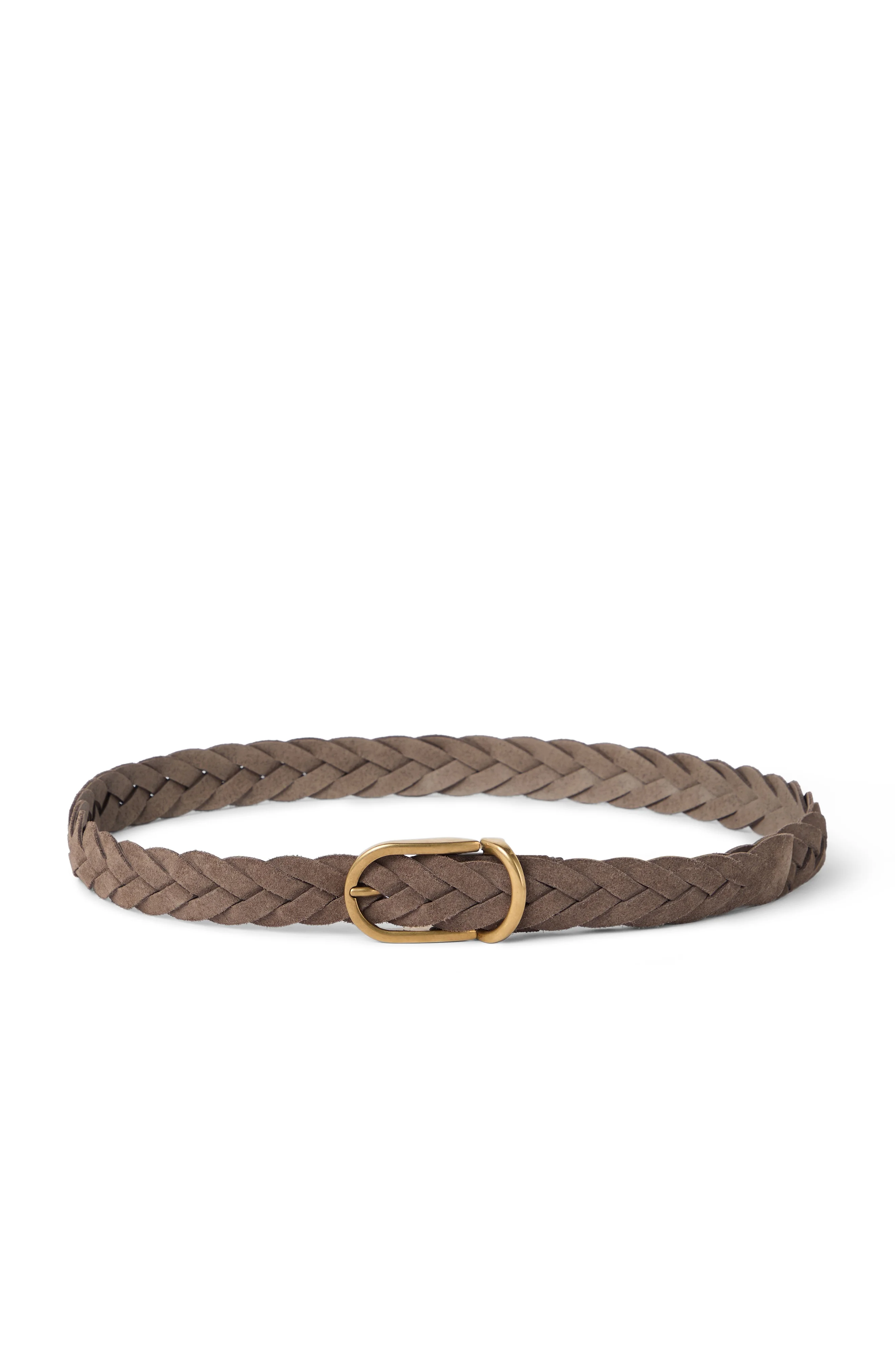 Brunello Cucinelli Braided belt in Taupe at Nordstrom - 1