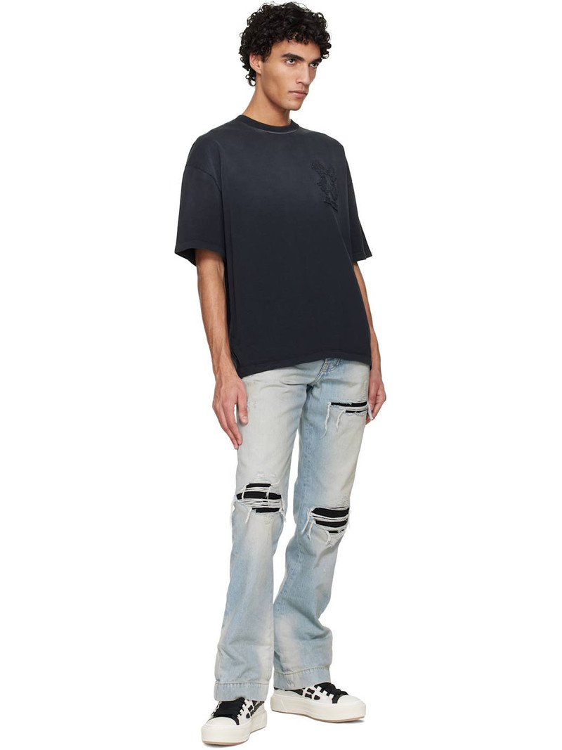 AMIRI Blue MX1 Straight Flare Jeans outlook
