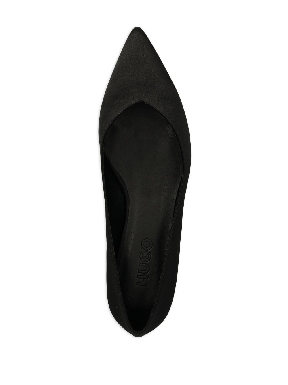 suede ballerina shoes - 4