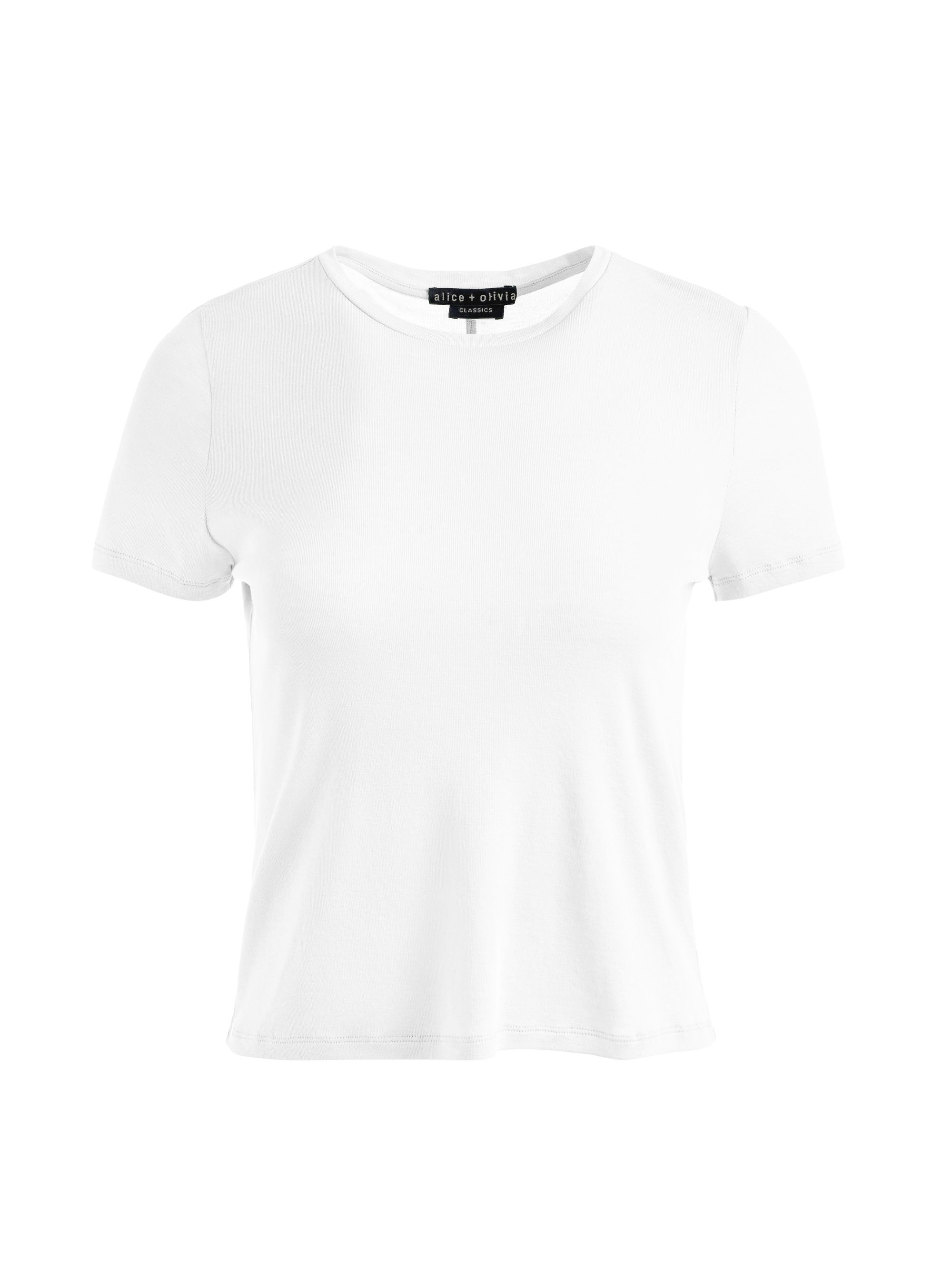 CINDY CLASSIC CROPPED TEE - 1
