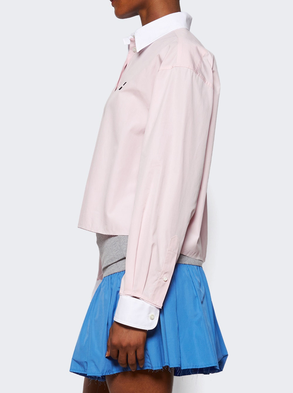 Popeline Shirt Rosa - 3