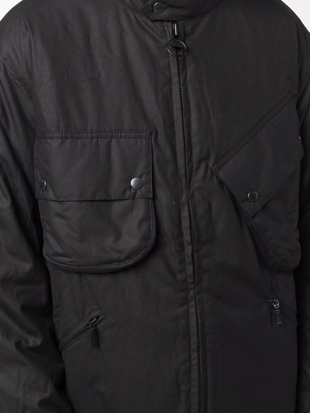 multi-pocket zip-up jacket - 5