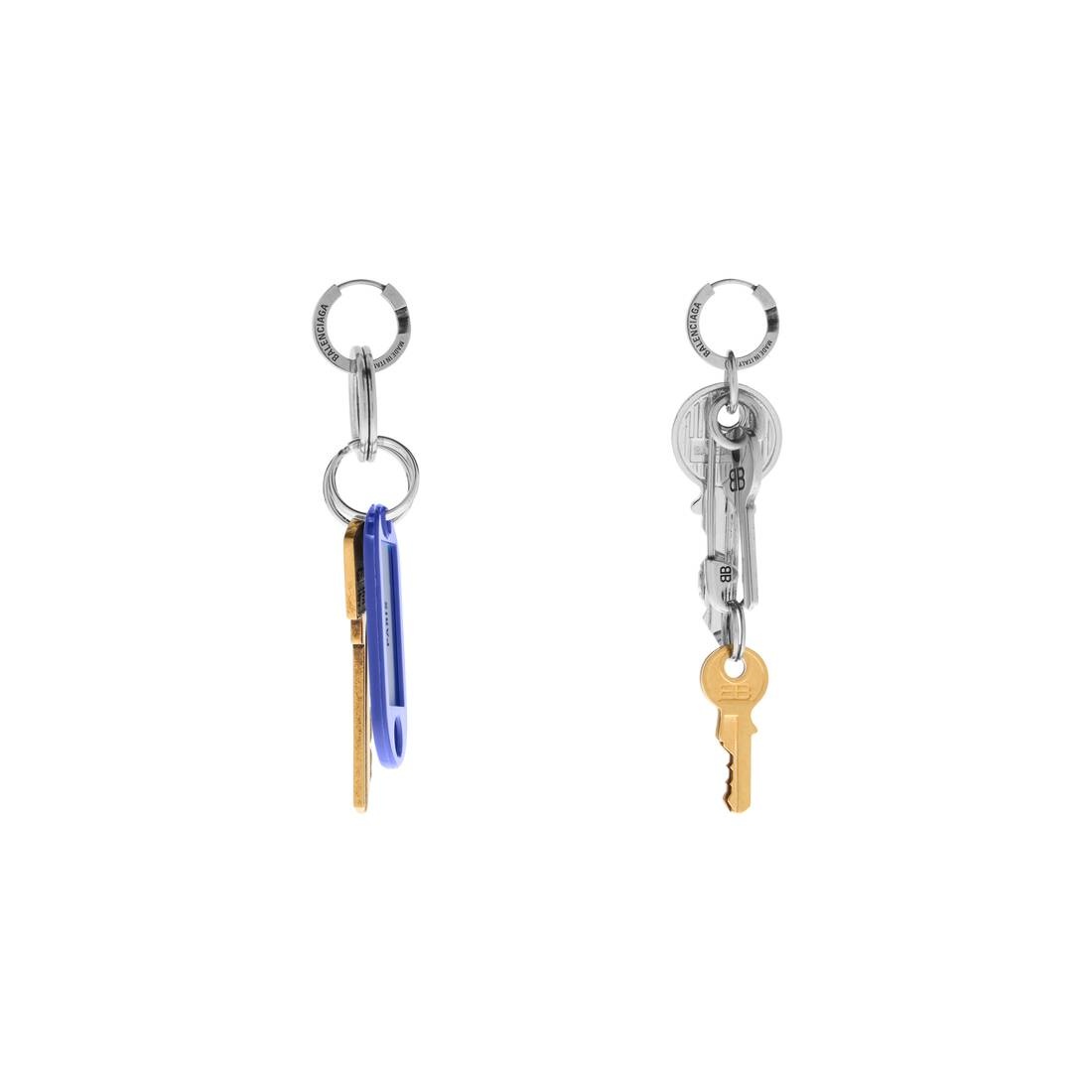 【BALENCIAGA】Old School Earrings ピアス BALENCIAGA Old School Earrings in Silver | REVERSIBLE