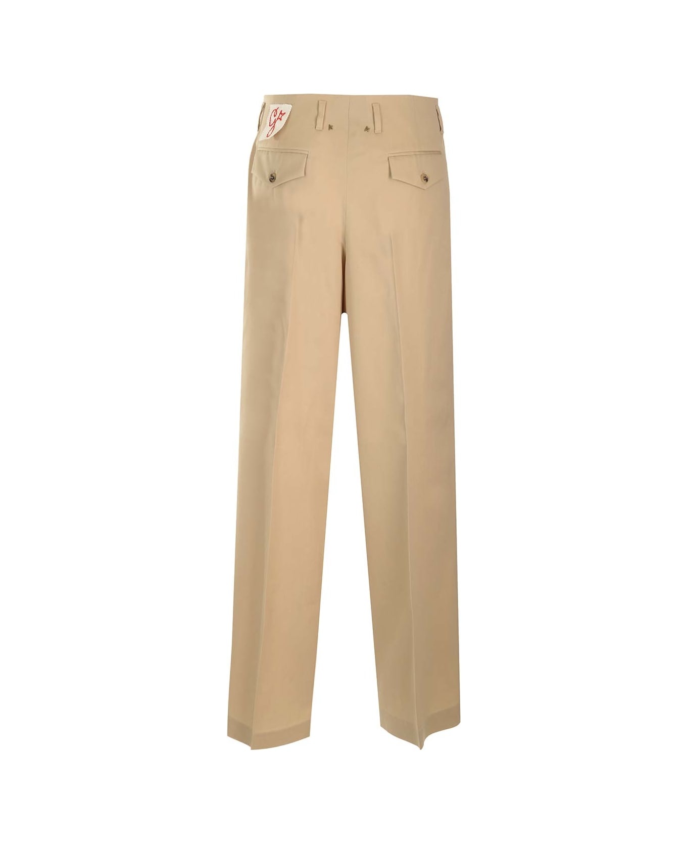Wide Leg Wool Pants - 2