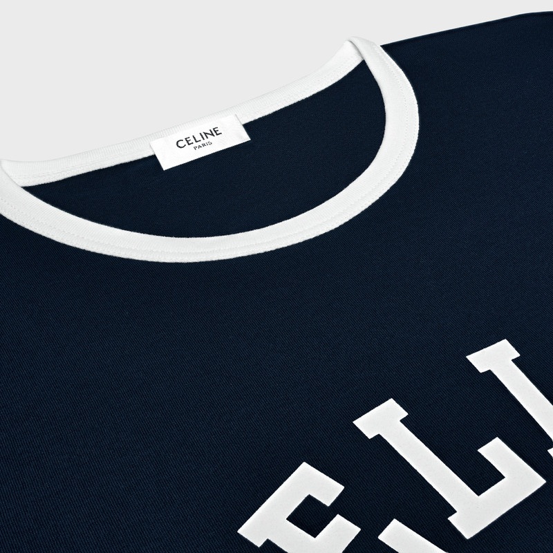 celine blason 70's t-shirt in cotton jersey 3