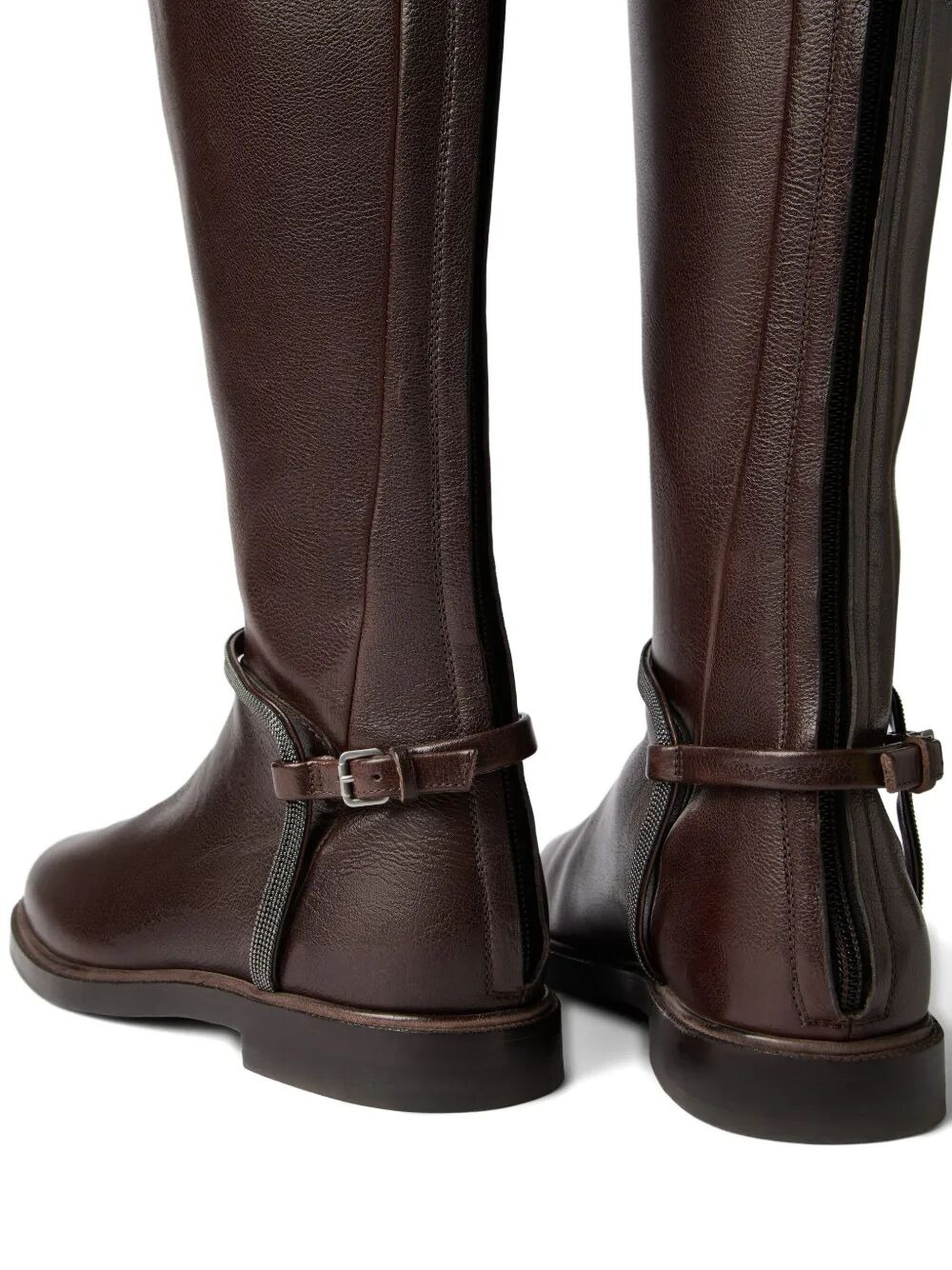 Brunello Cucinelli Women Knee Horse Boots - 3