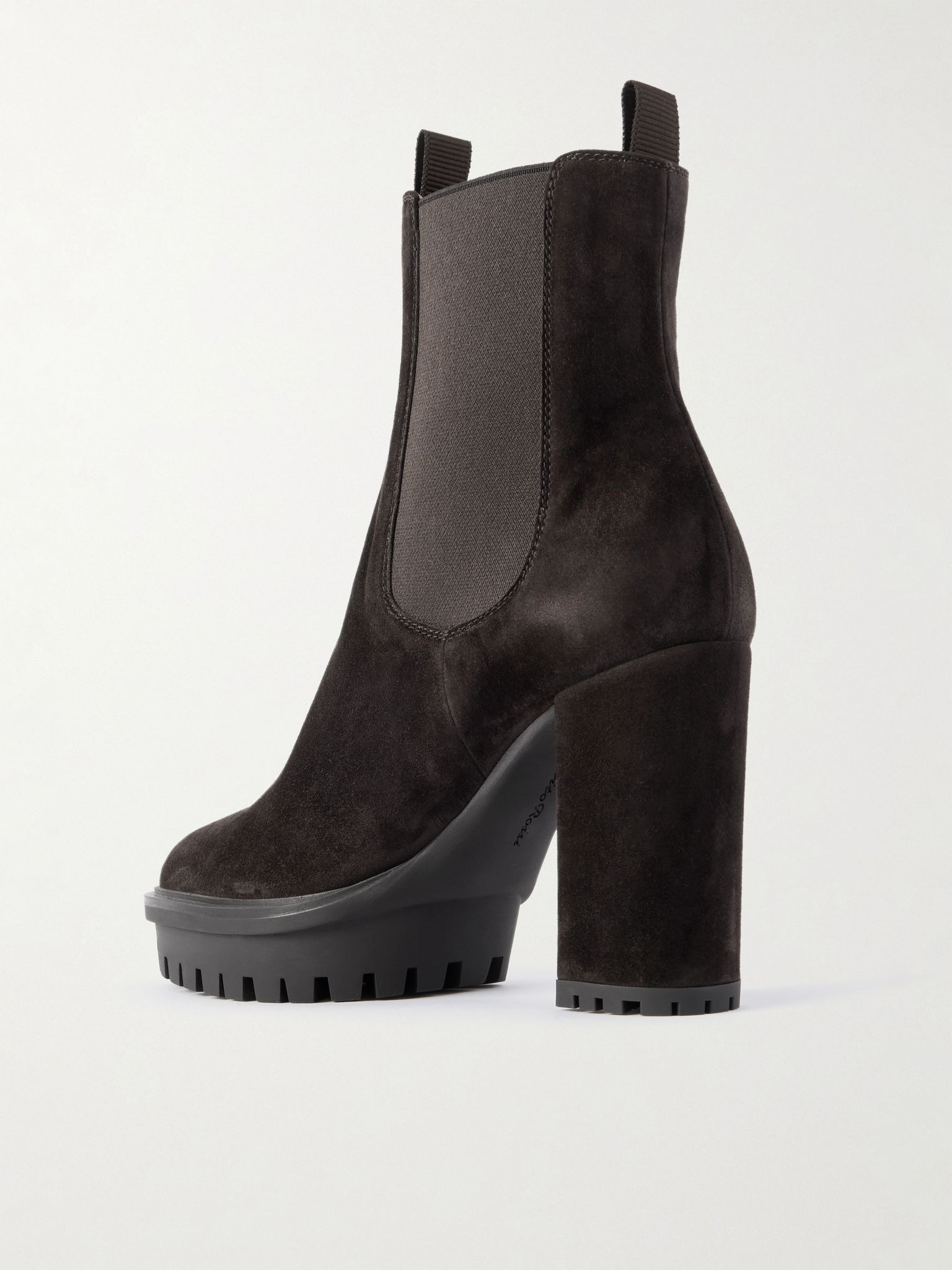 70 suede Chelsea boots Dark brown - 3