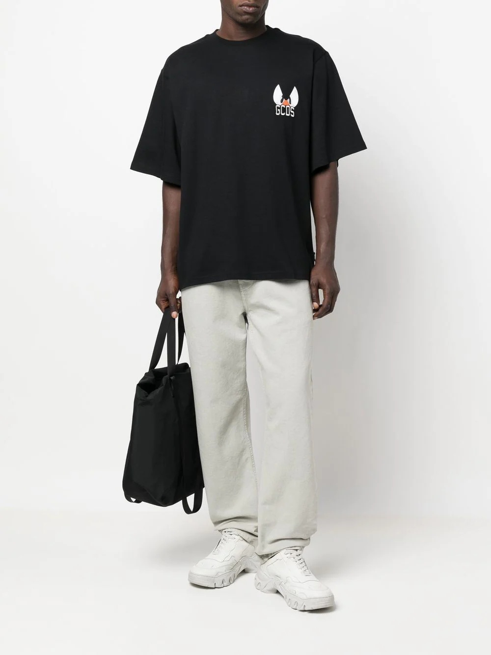 Daffy oversized logo T-shirt - 2