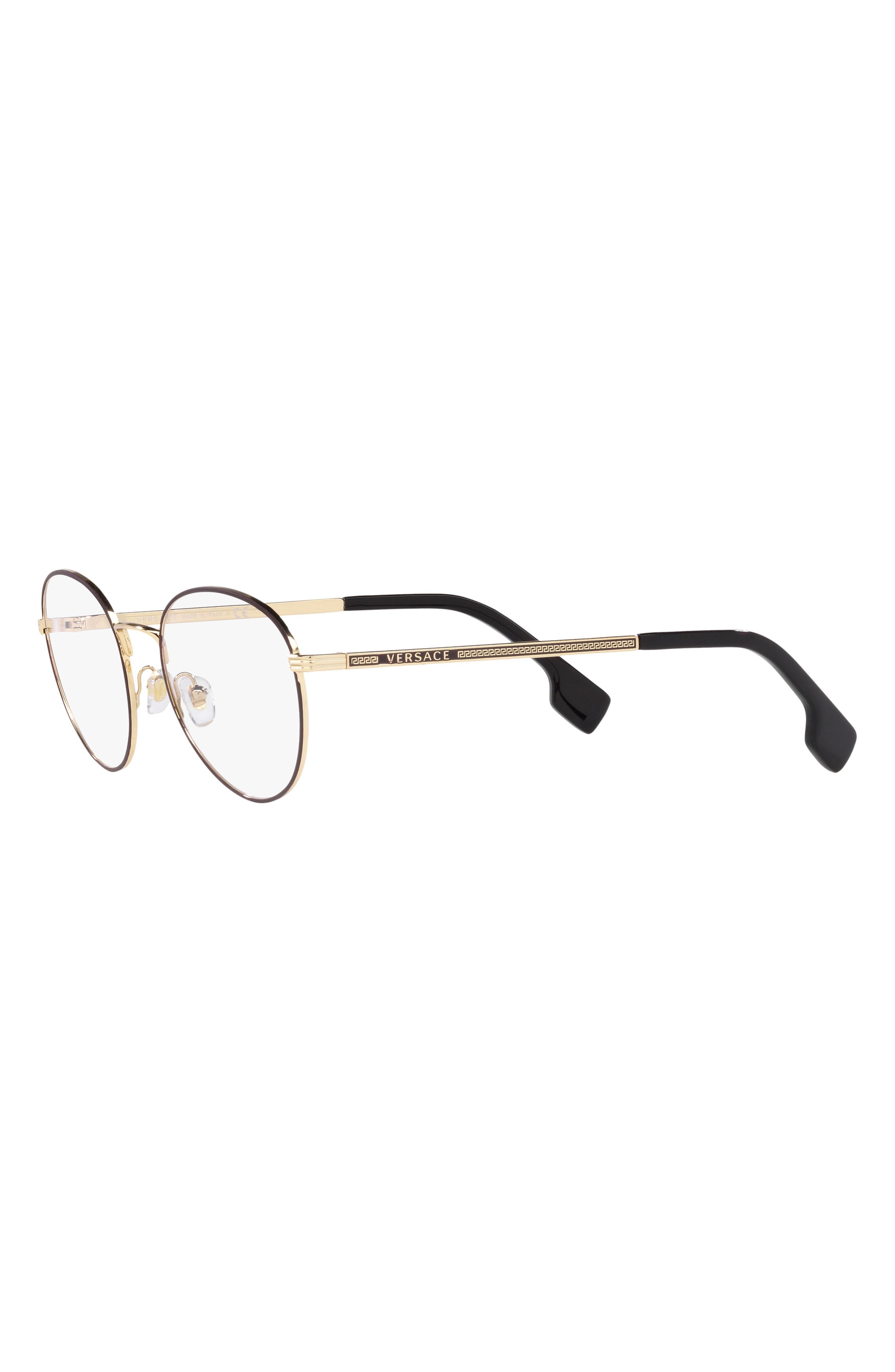 Versace 51mm Phantos Optical Glasses in Matte Gold at Nordstrom - 4
