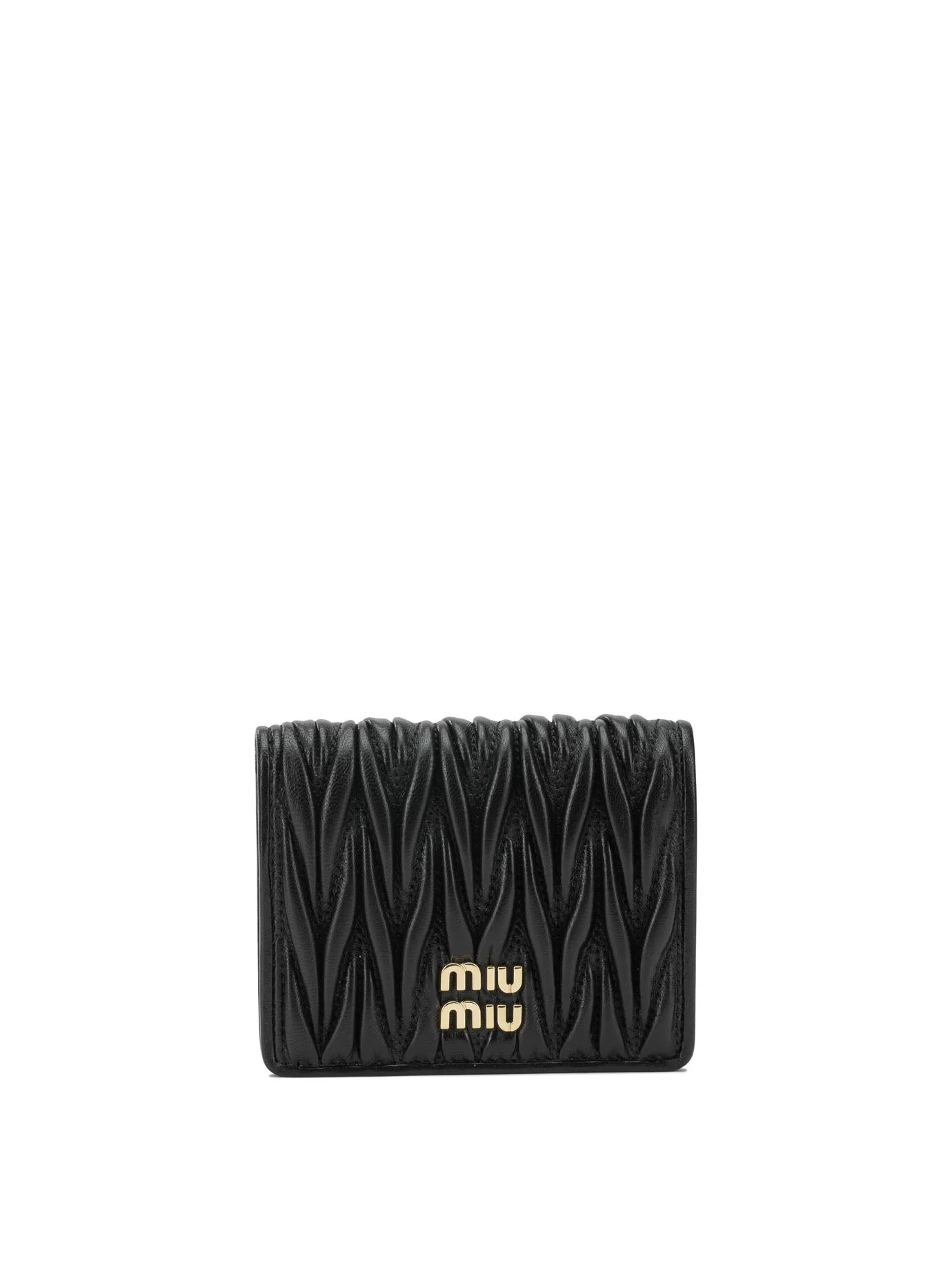 Miu Miu Nappa Leather Quilted Wallet - 1