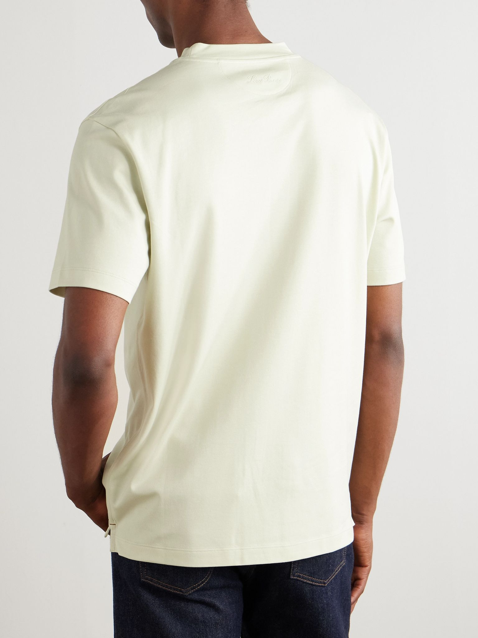 Cotton-Jersey T-Shirt Green - 3