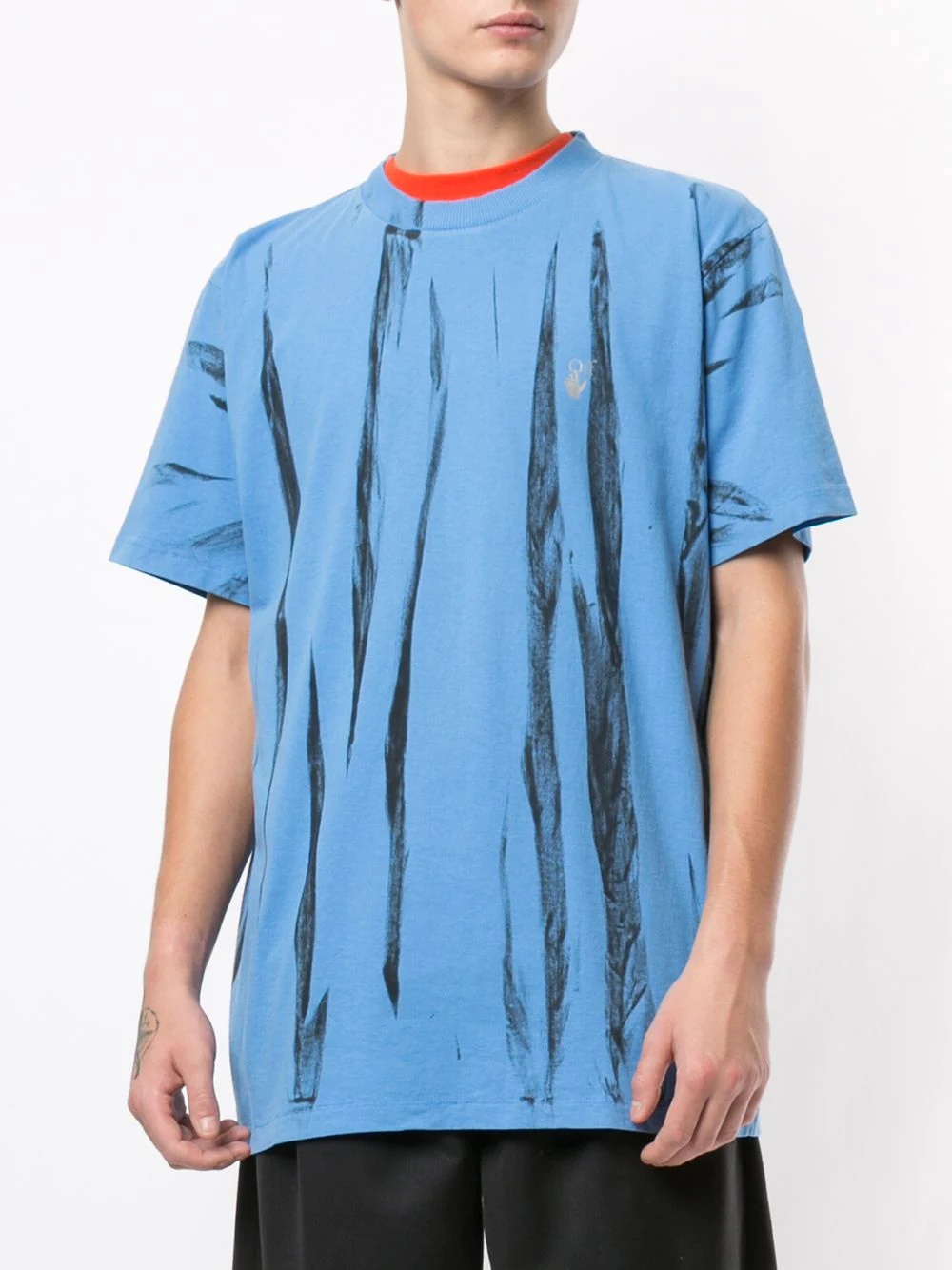 reflective Arrows tie-dye T-shirt - 4