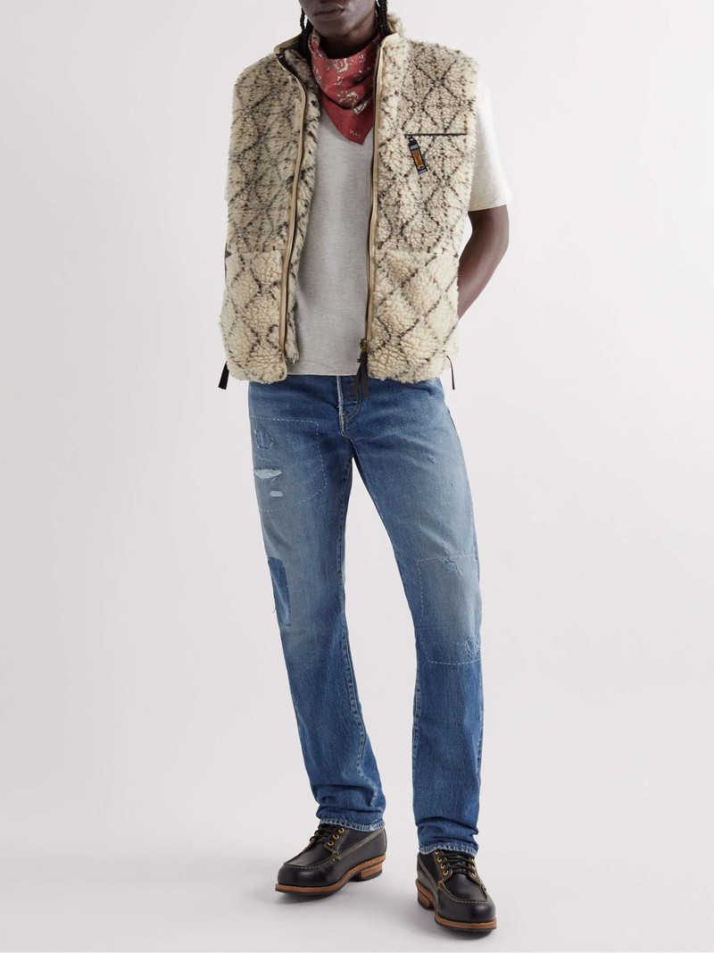 visvim Social Sculpture 16 Straight-Leg Distressed Jeans outlook