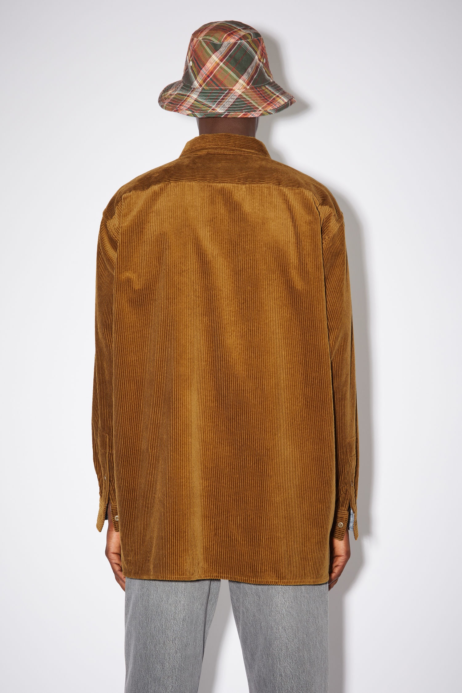 Corduroy shirt - Almond brown - 3