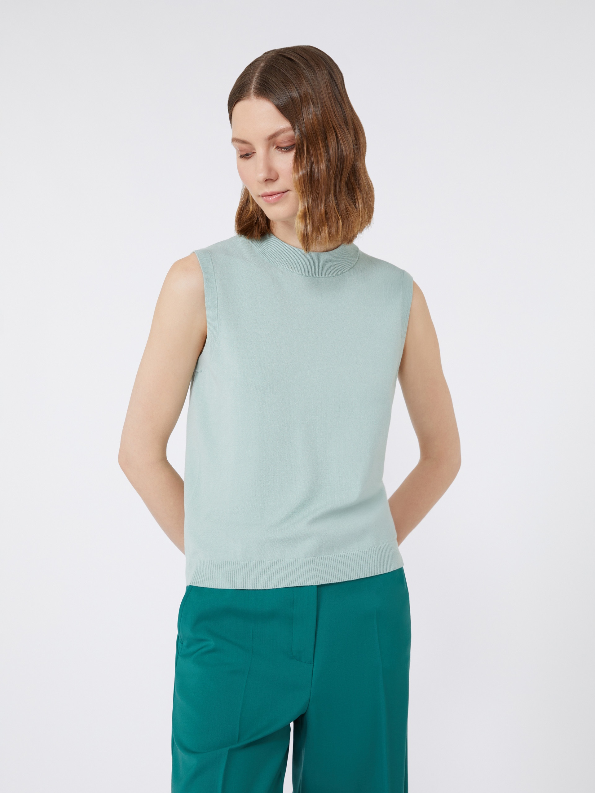 NAZIONE Stretch viscose yarn top - 5