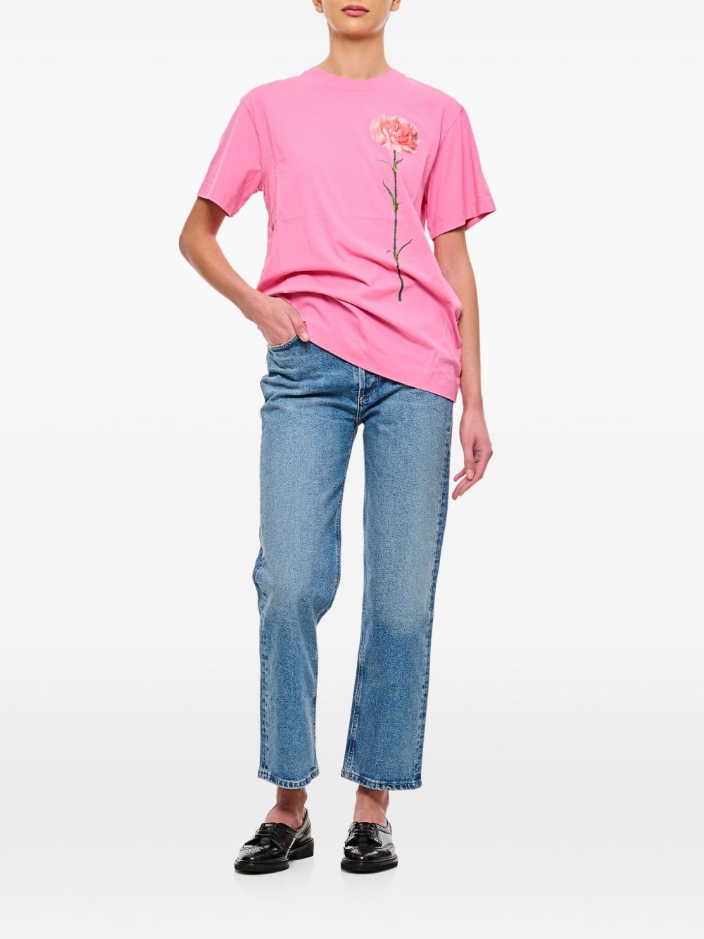 straight-leg jeans - 2