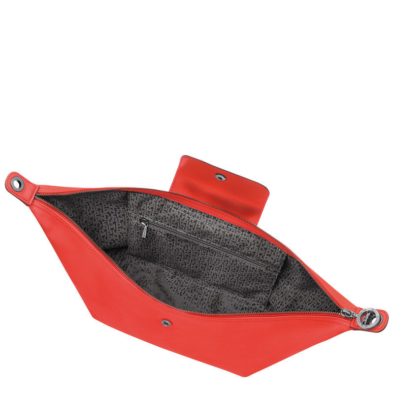 Le Pliage Xtra S Hobo bag Orange - Leather 5