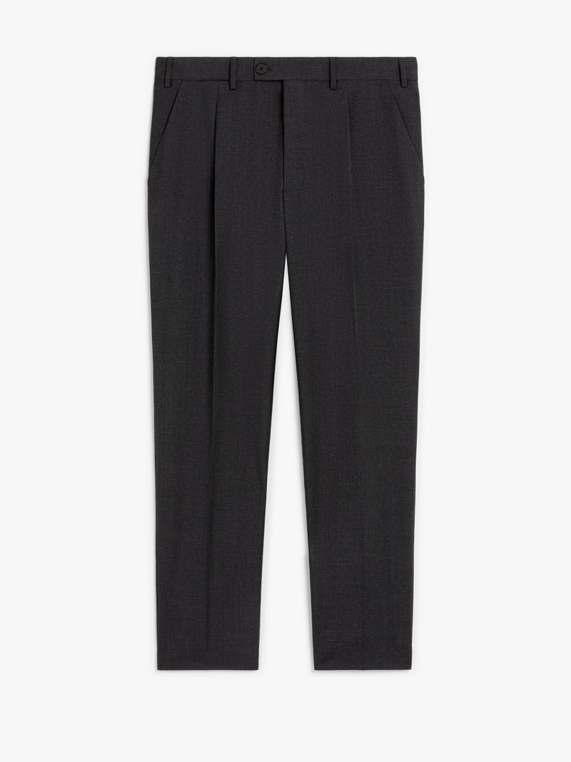 THE STANDARD DARK GREY WOOL TROUSERS 1