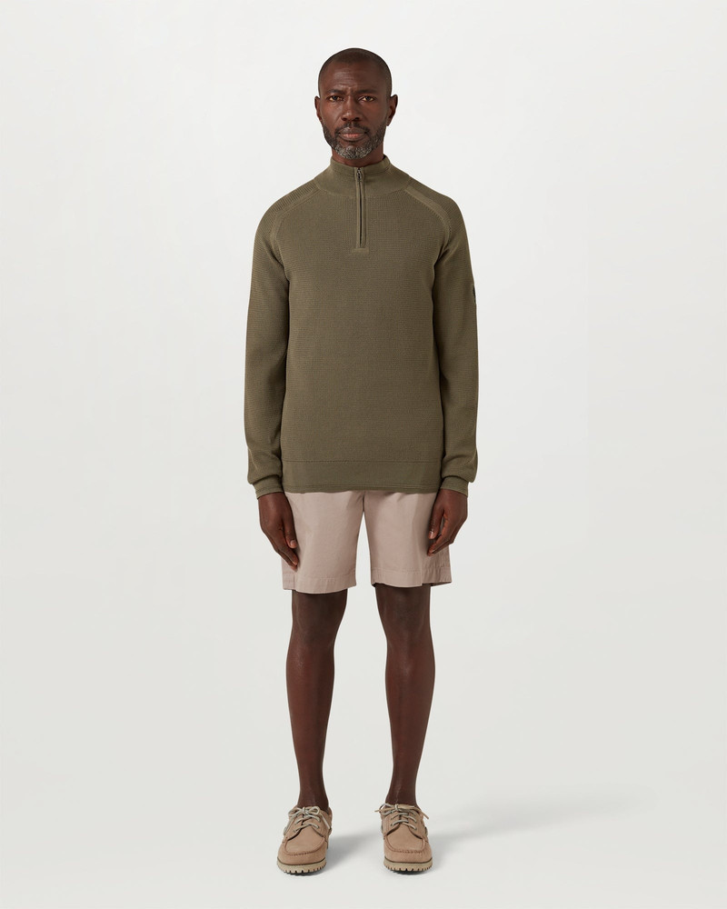 Belstaff GUIDE QUARTER ZIP JUMPER outlook