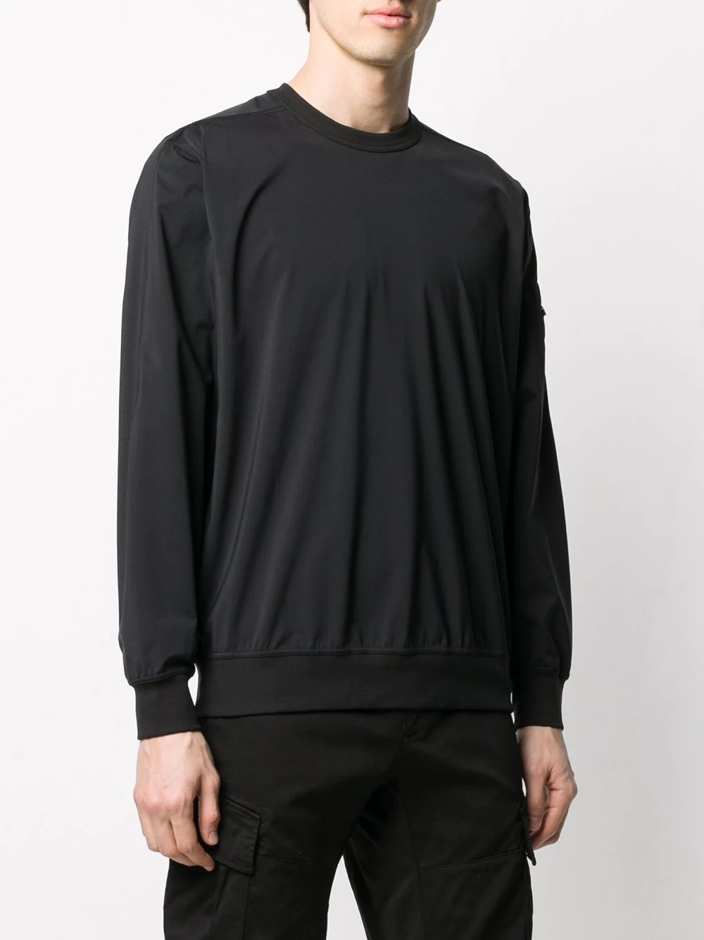 long-sleeved crew-neck sweatshirt - 3