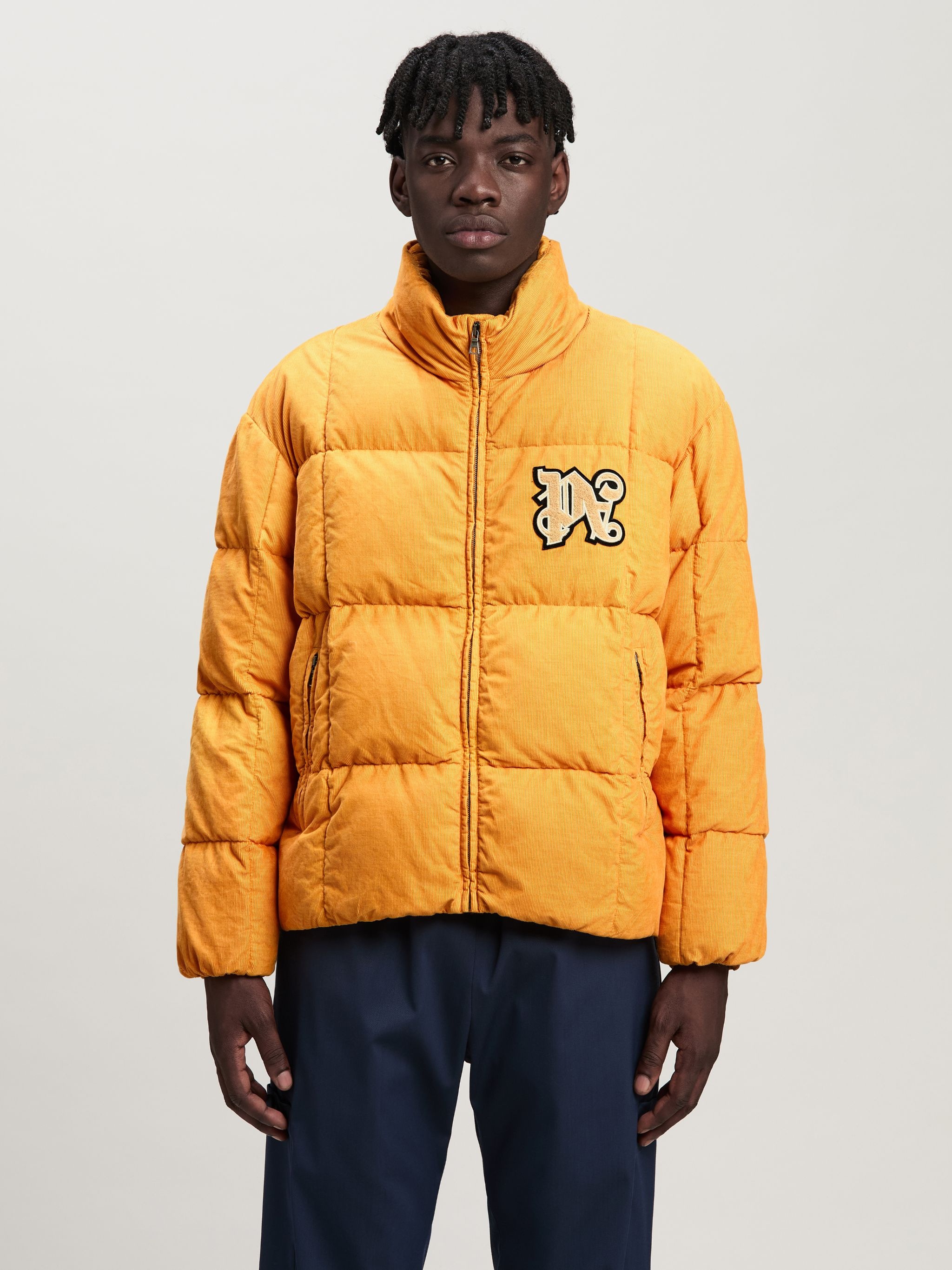 Corduroy Down Jacket Monogram - 3