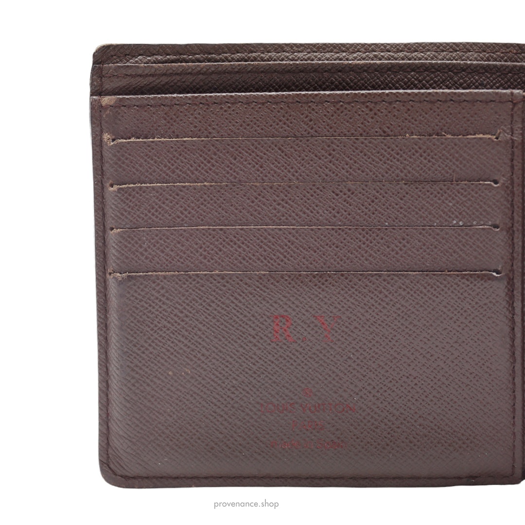 Louis Vuitton Marco Wallet - Damier Ebene - 8