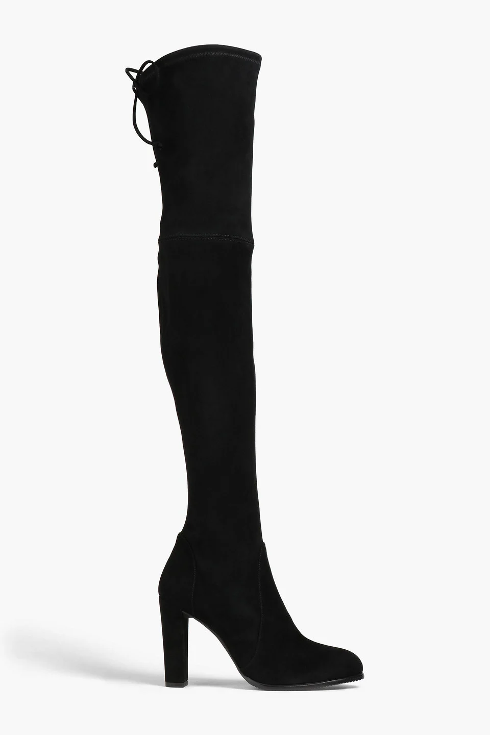 Suede thigh boots - 1