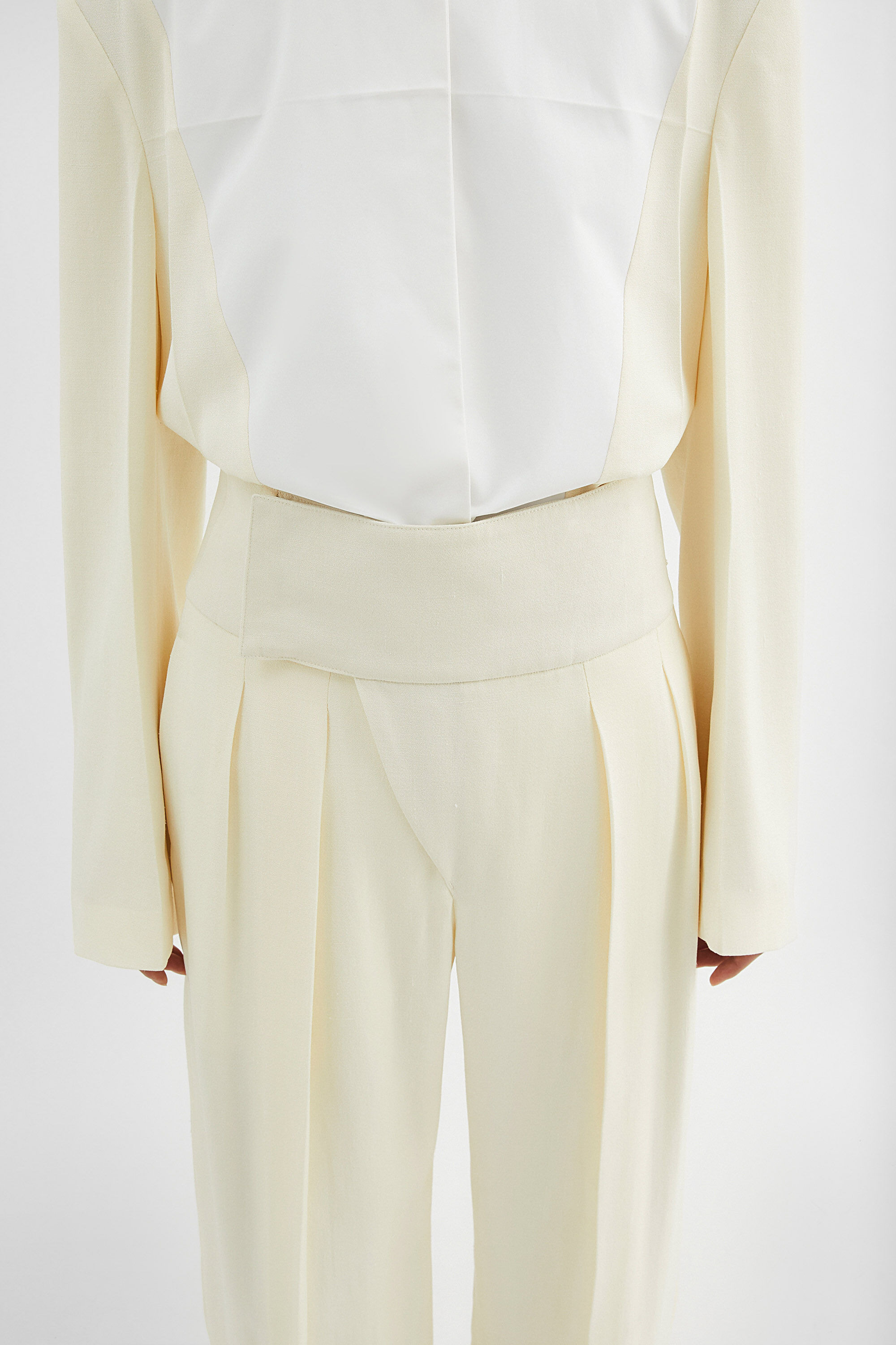 Silk Blend Trousers - 4