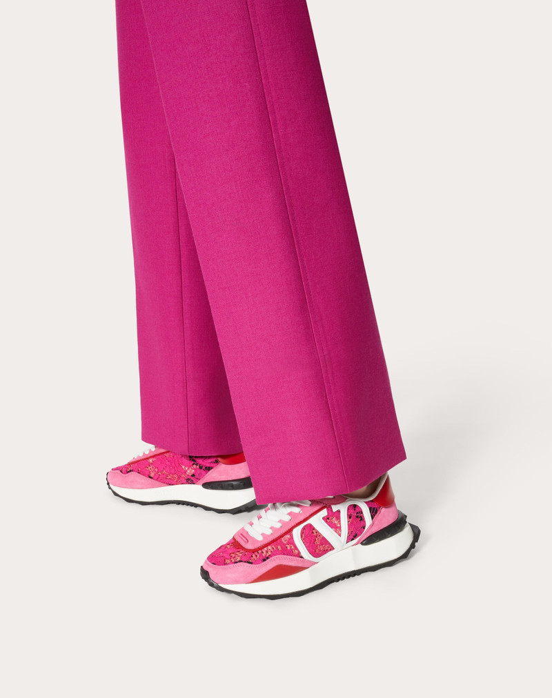 Valentino LACE AND MESH LACERUNNER SNEAKER outlook