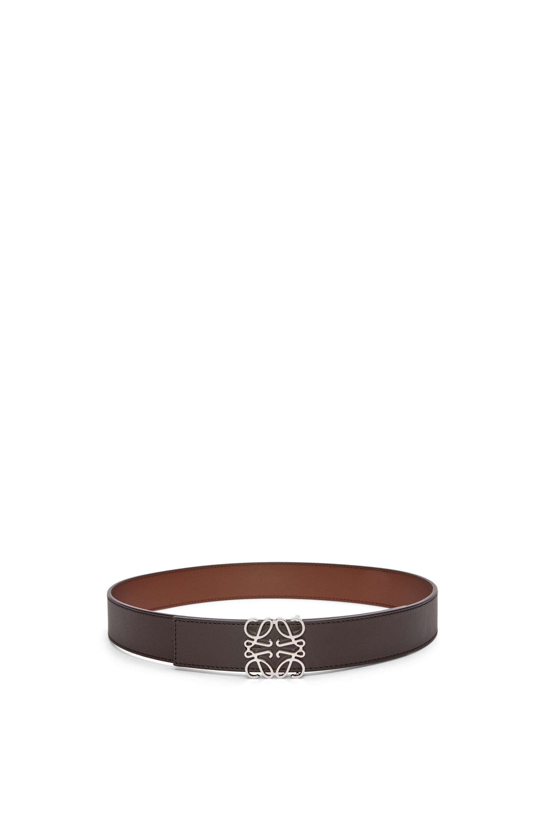 Reversible Anagram belt in smooth calfskin - 1