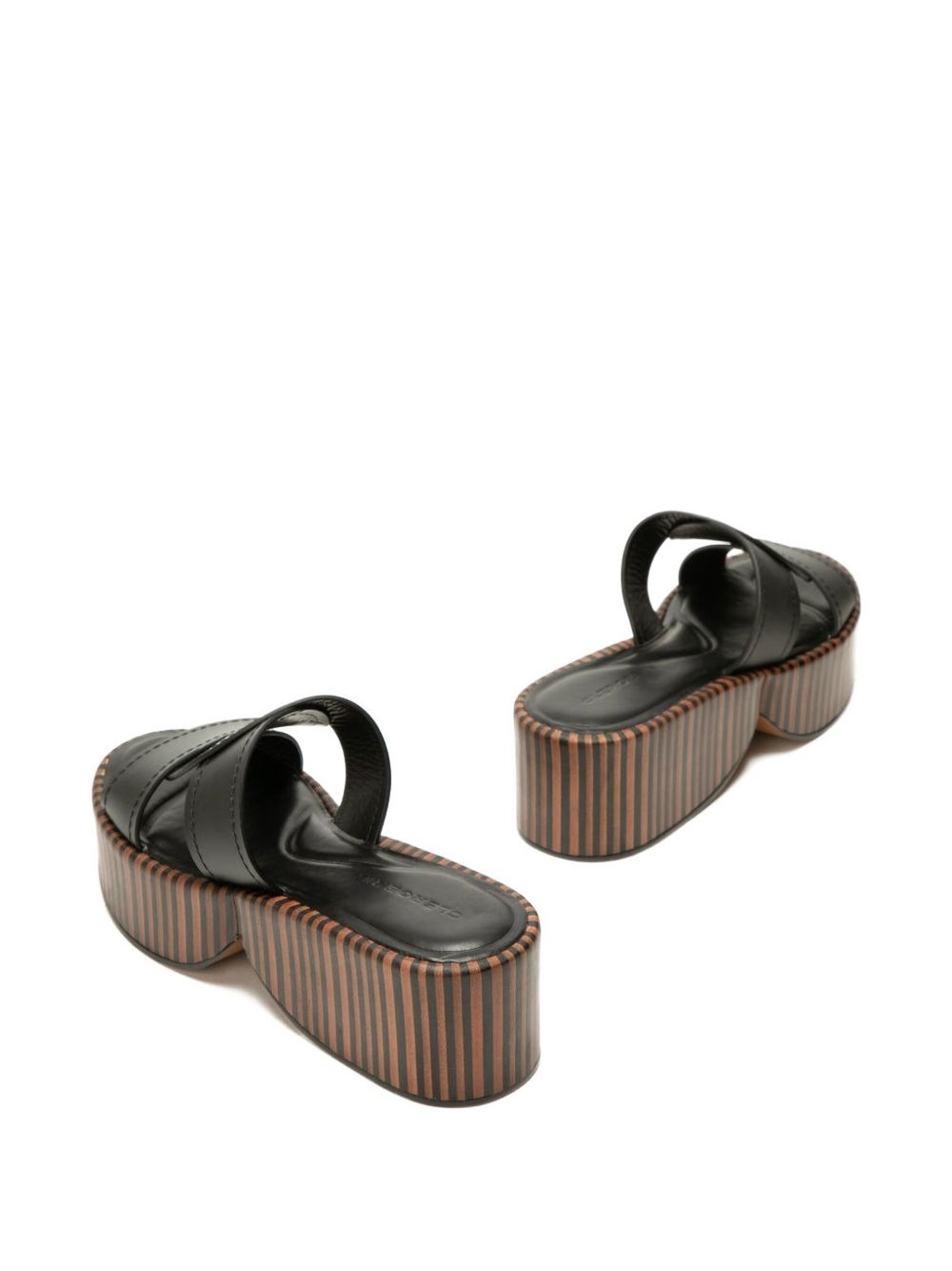 65mm Fodie cross-strap platform sandals - 3