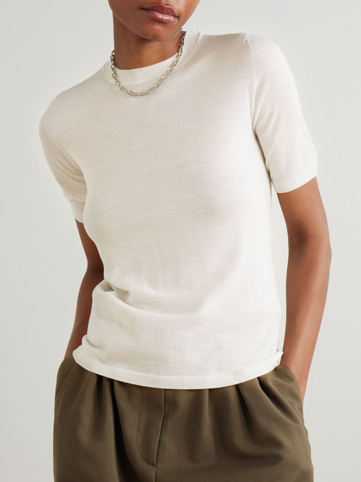 Gerico wool sweater White - 3