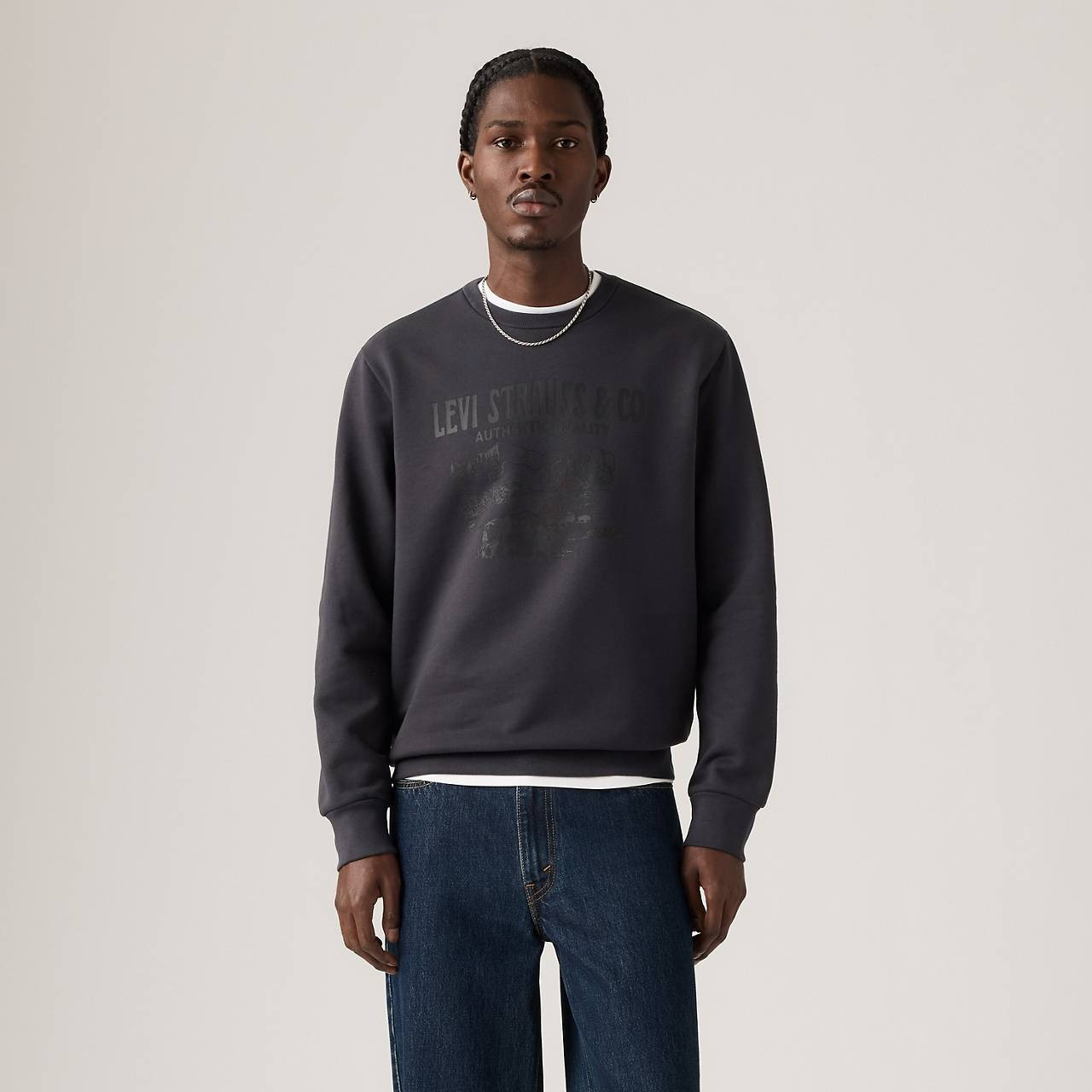 STANDARD GRAPHIC CREWNECK SWEATSHIRT - 2
