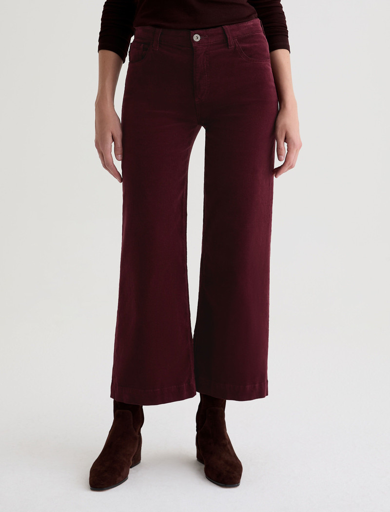 Saige Wide Leg Crop Corduroy Pant 3