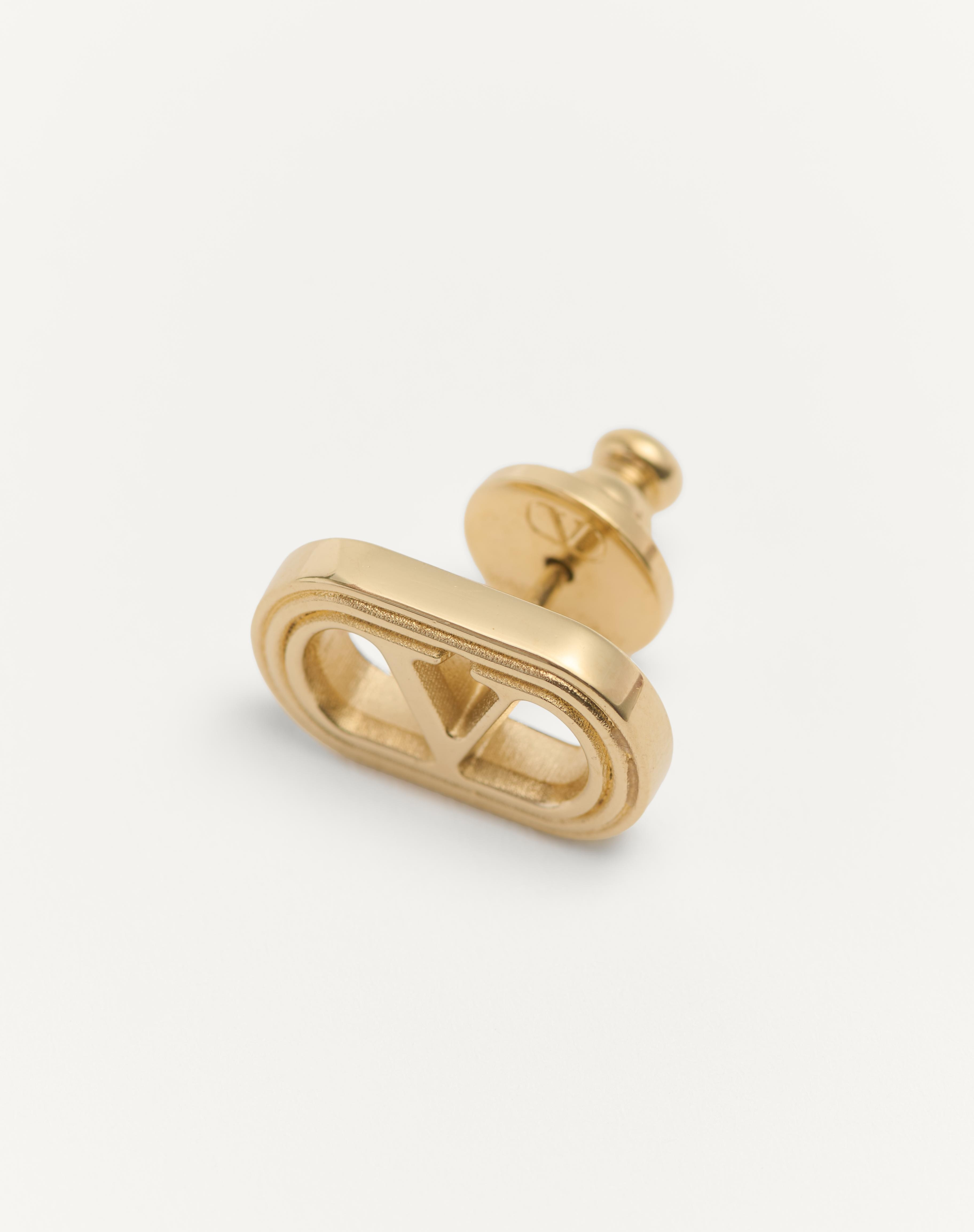 OVALETTE METAL EARRINGS - 5
