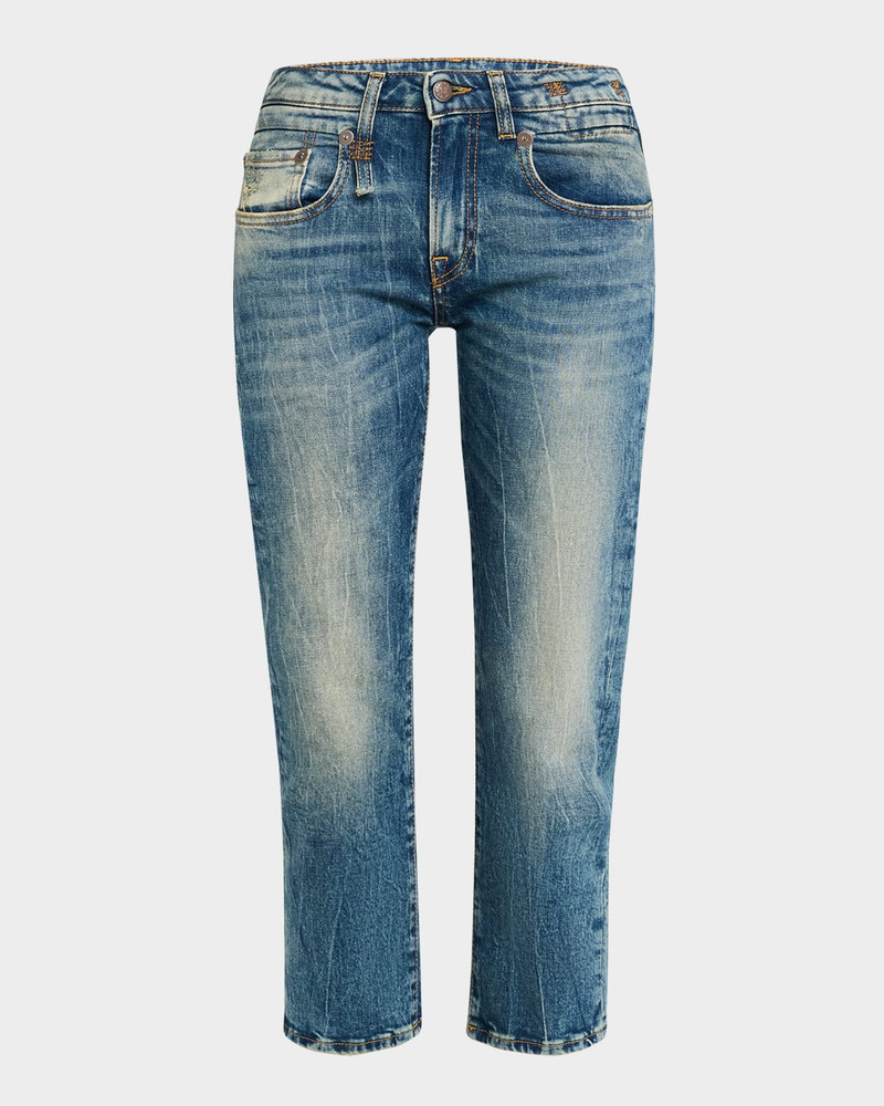 Boy Straight Cropped Jeans 1