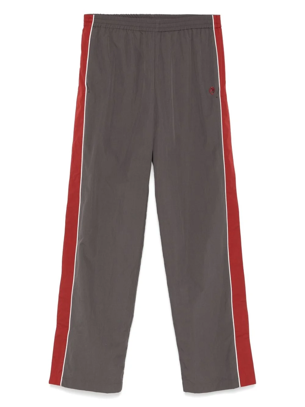 side-open panelled track pants - 1