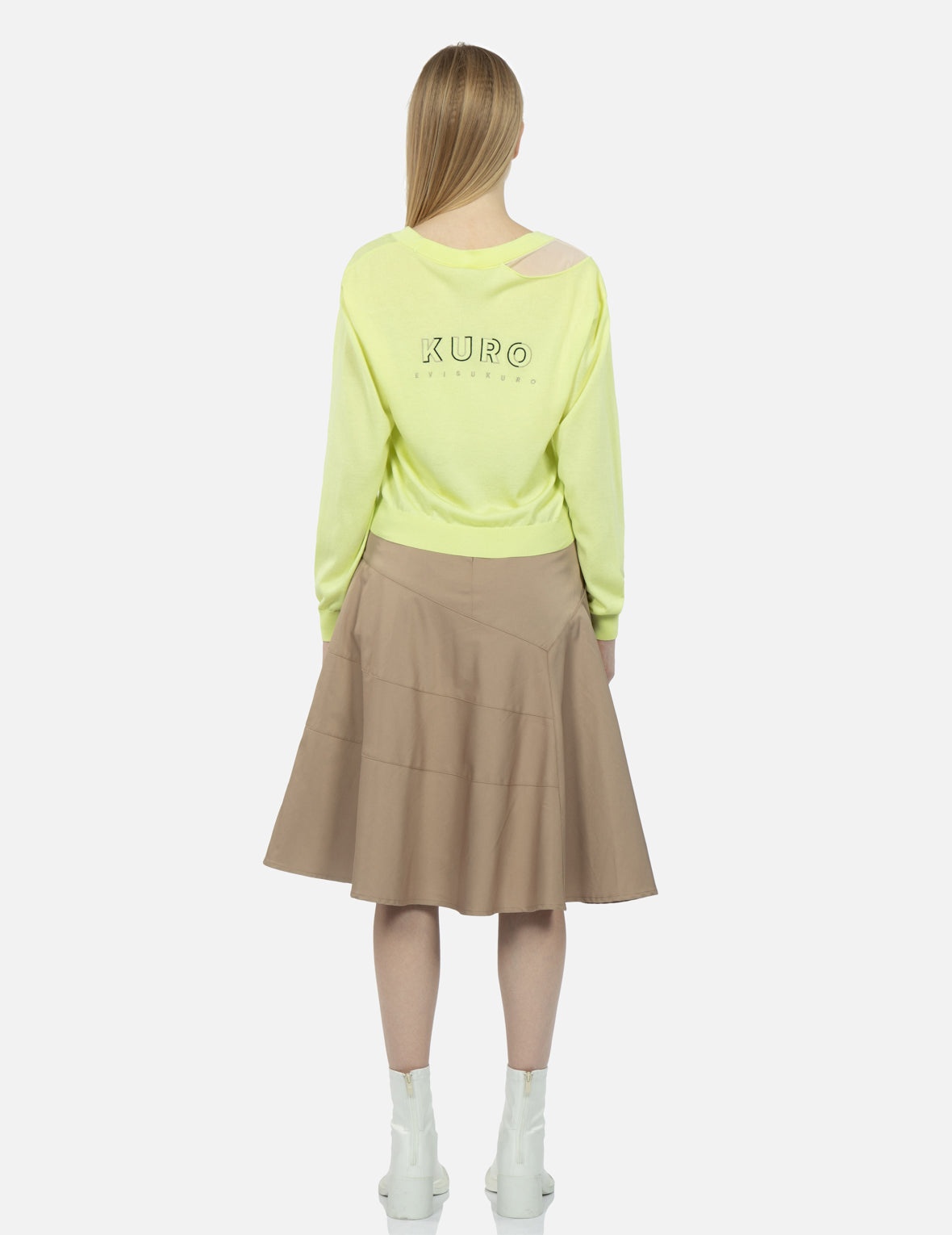 Mock Cut-out Shoulder Cardigan - 6