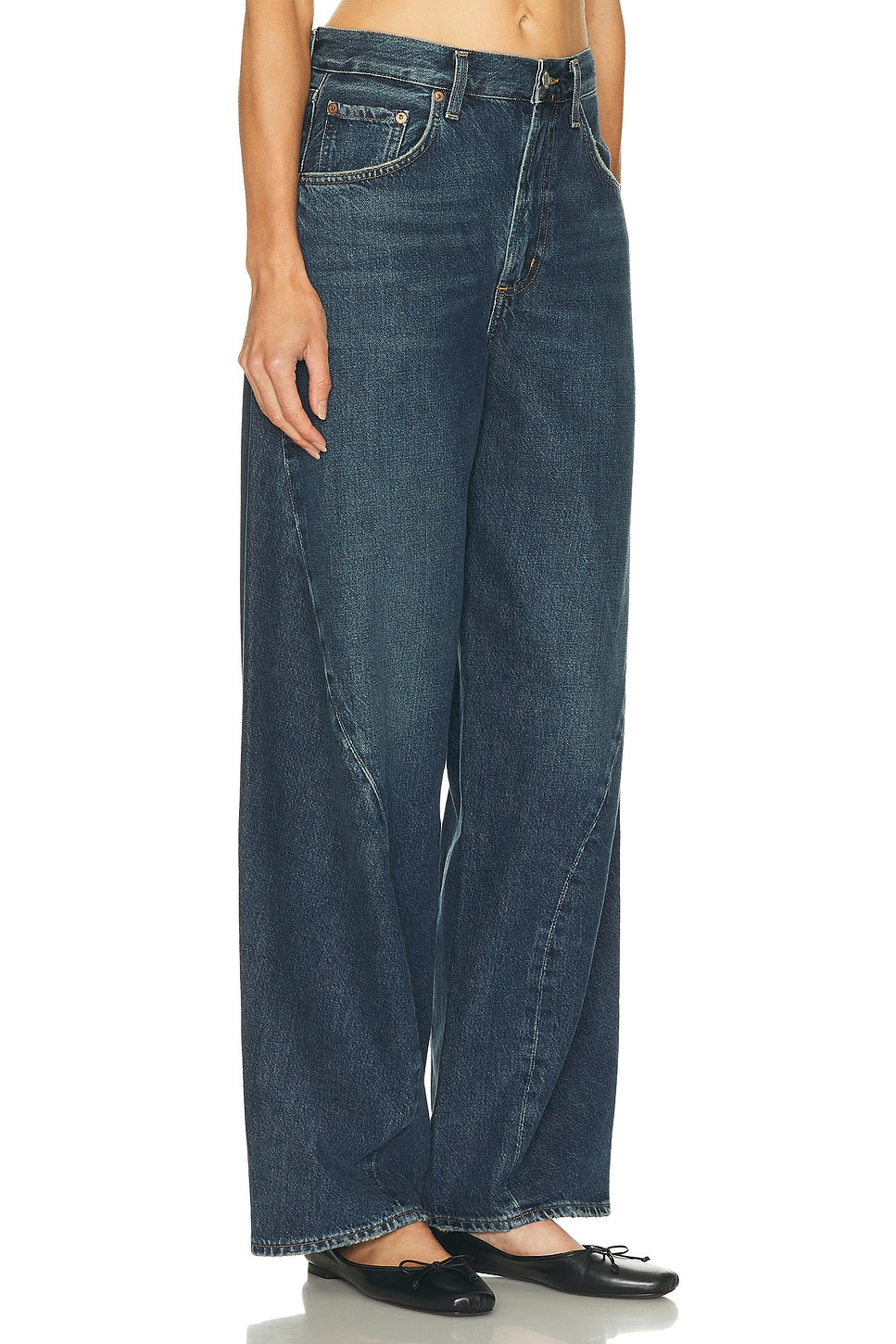 Twist Wide Leg Jeans - 2