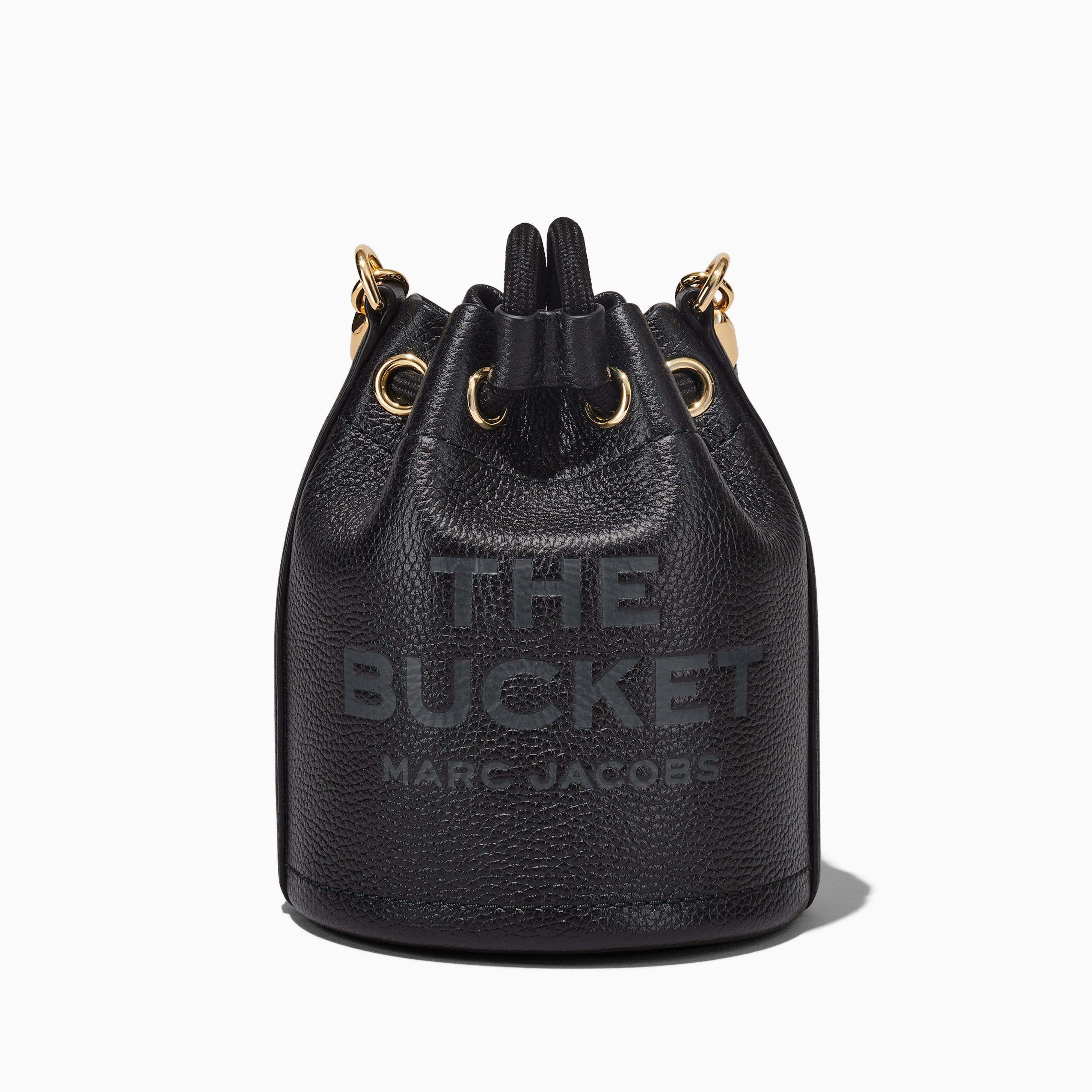 THE LEATHER MICRO BUCKET BAG - 6