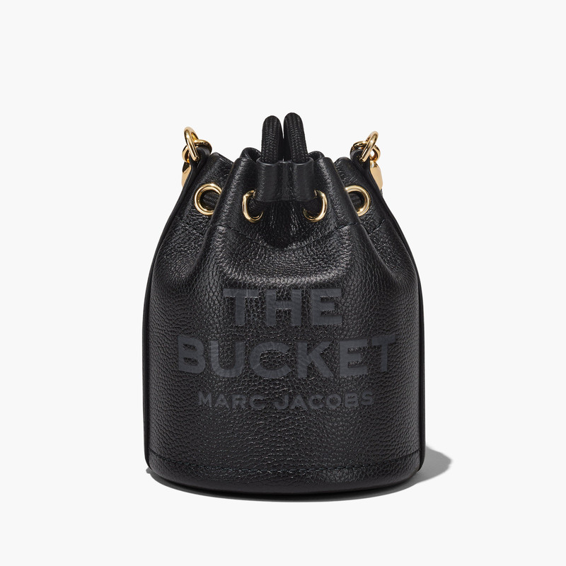THE LEATHER MICRO BUCKET BAG 6