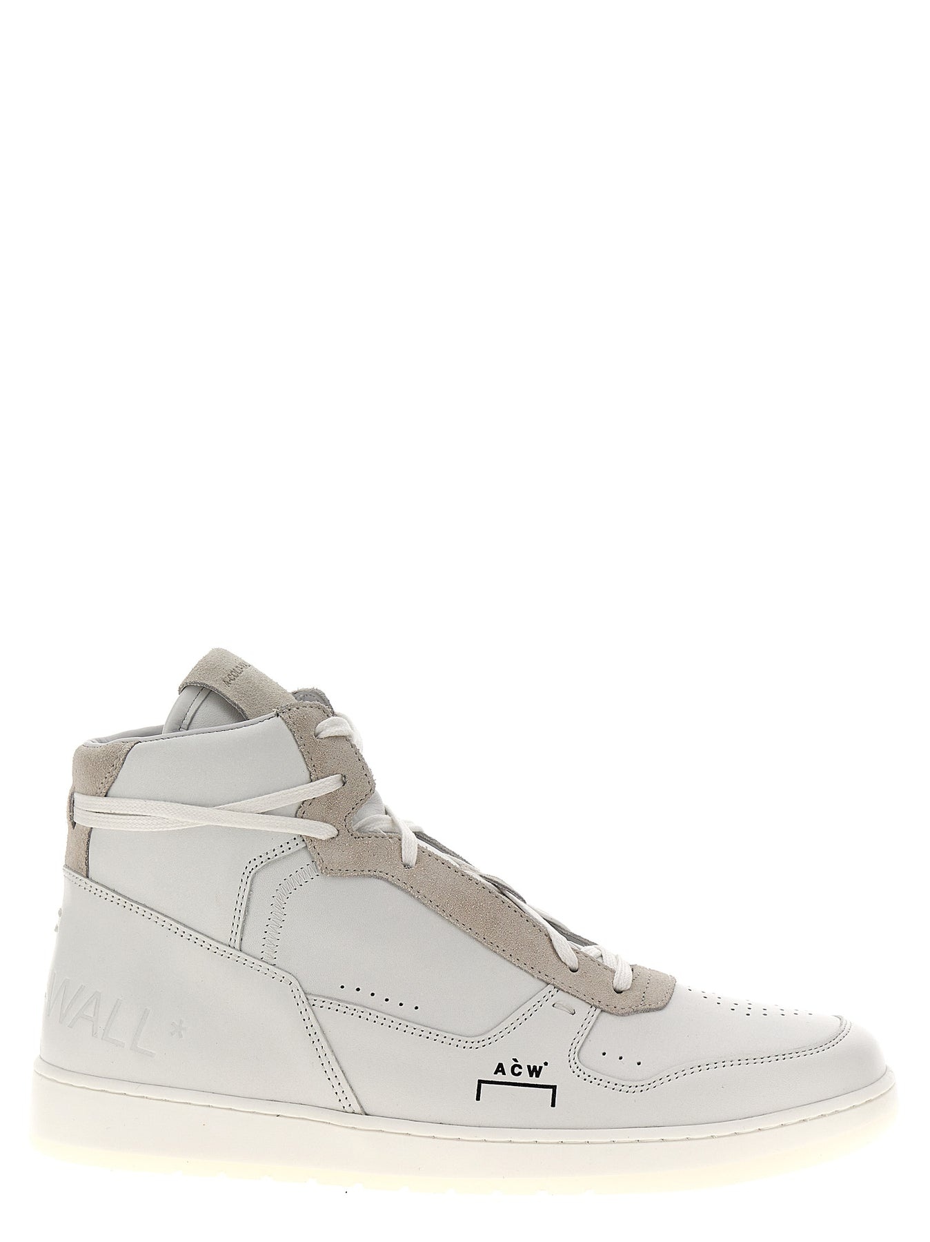 Luol Hi Top Sneakers White - 1